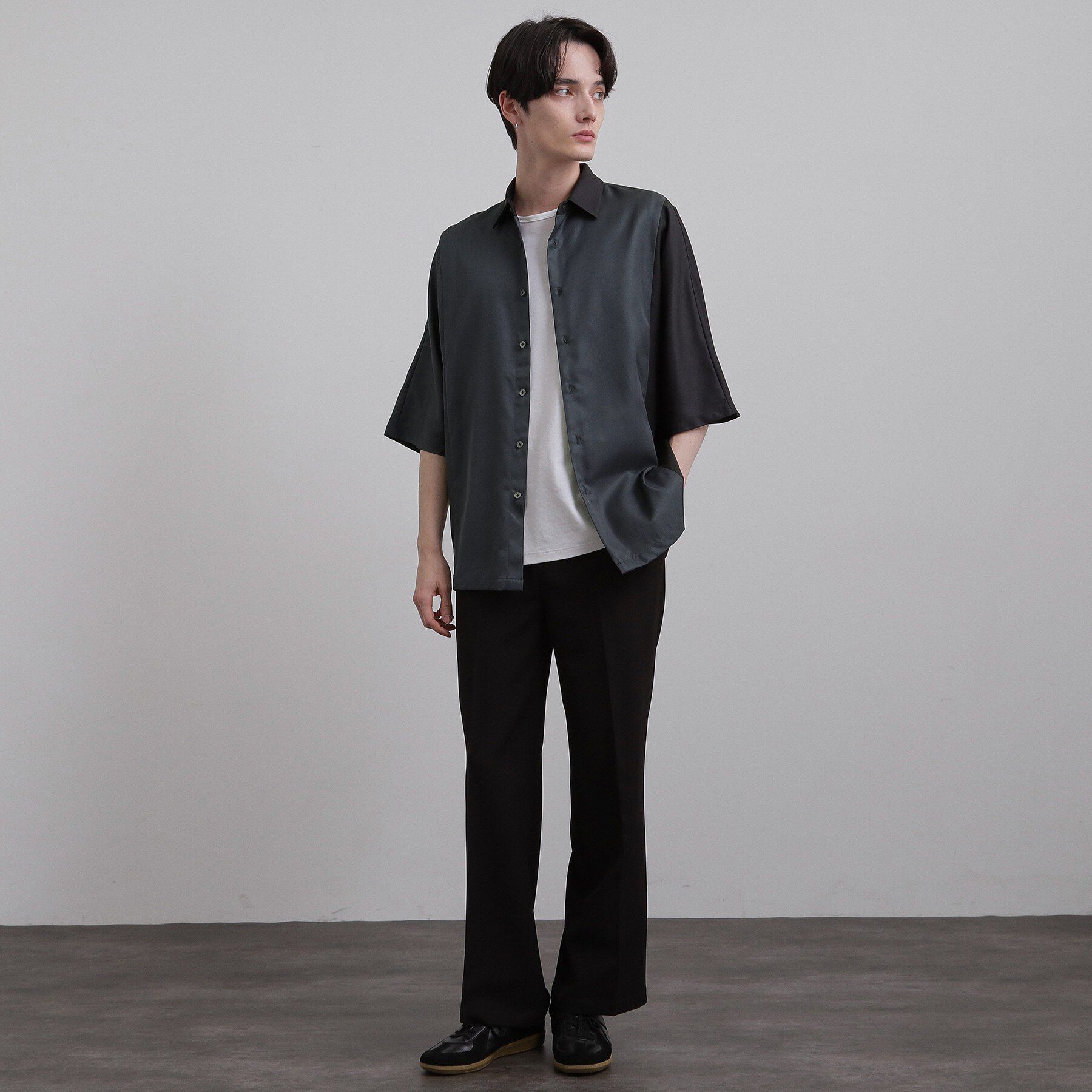 tk.TAKEO KIKUCHI「ドルマン半袖シャツ」|シャツ・ブラウス|