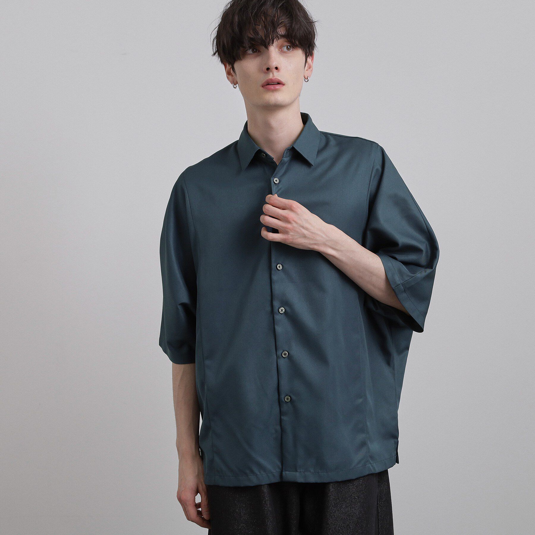 tk.TAKEO KIKUCHI「ドルマン半袖シャツ」|シャツ・ブラウス|