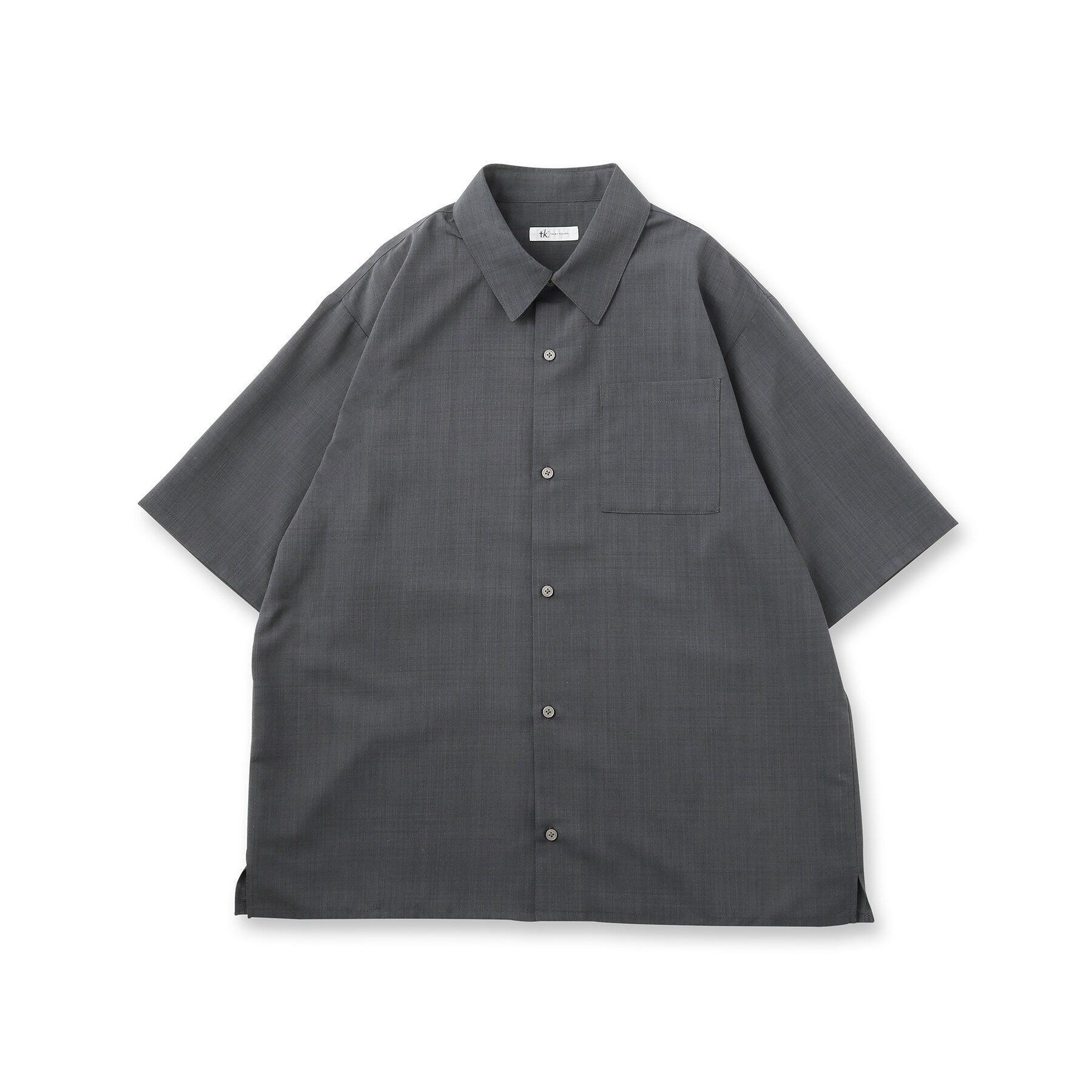 tk.TAKEO KIKUCHI「【UVカット／吸水速乾】AIRY DRY レギュラーカラーシャツ」|シャツ・ブラウス|