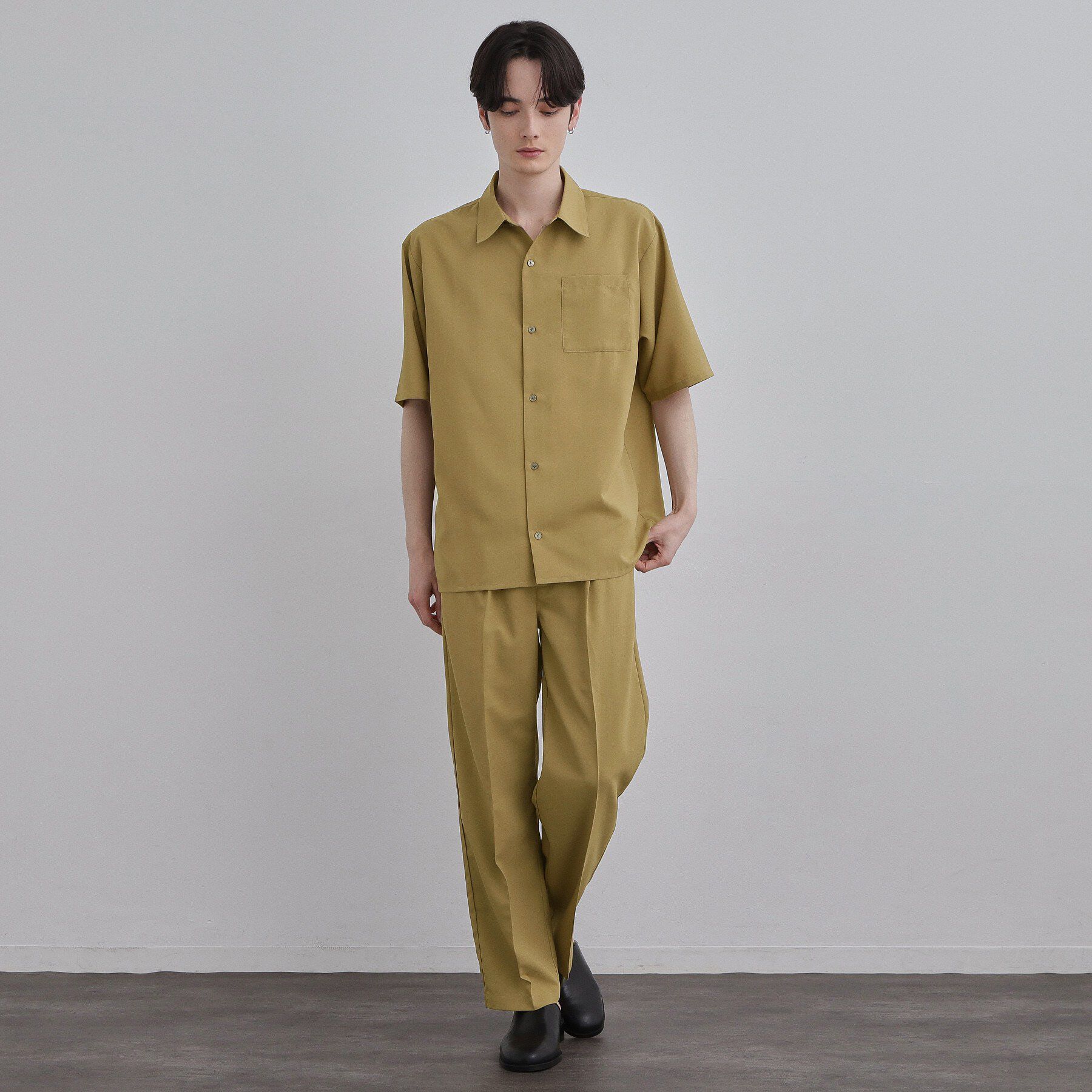 tk.TAKEO KIKUCHI「【UVカット／吸水速乾】AIRY DRY レギュラーカラーシャツ」|シャツ・ブラウス|