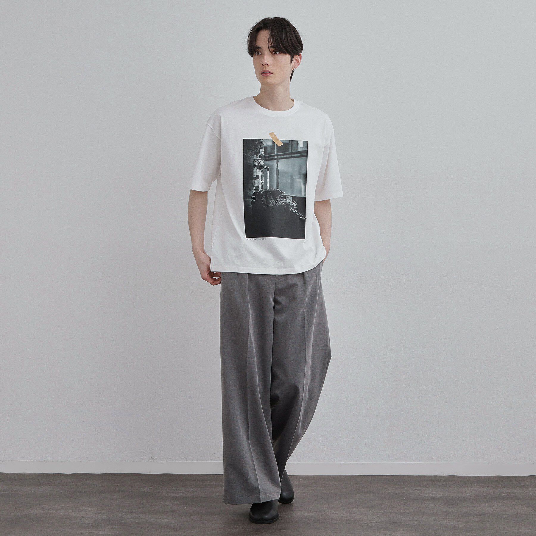tk.TAKEO KIKUCHI「フォトTシャツ」|Tシャツ・カットソー|