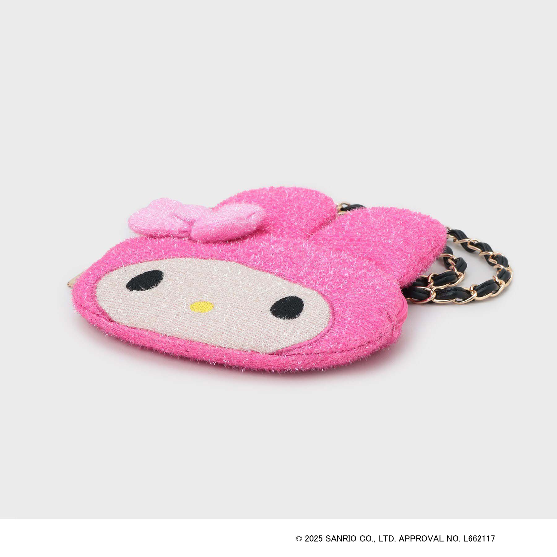 OPAQUE.CLIP「【マイメロディ】フェイス型2WAYキラキラミニショルダー」|ショルダー・メッセンジャー|