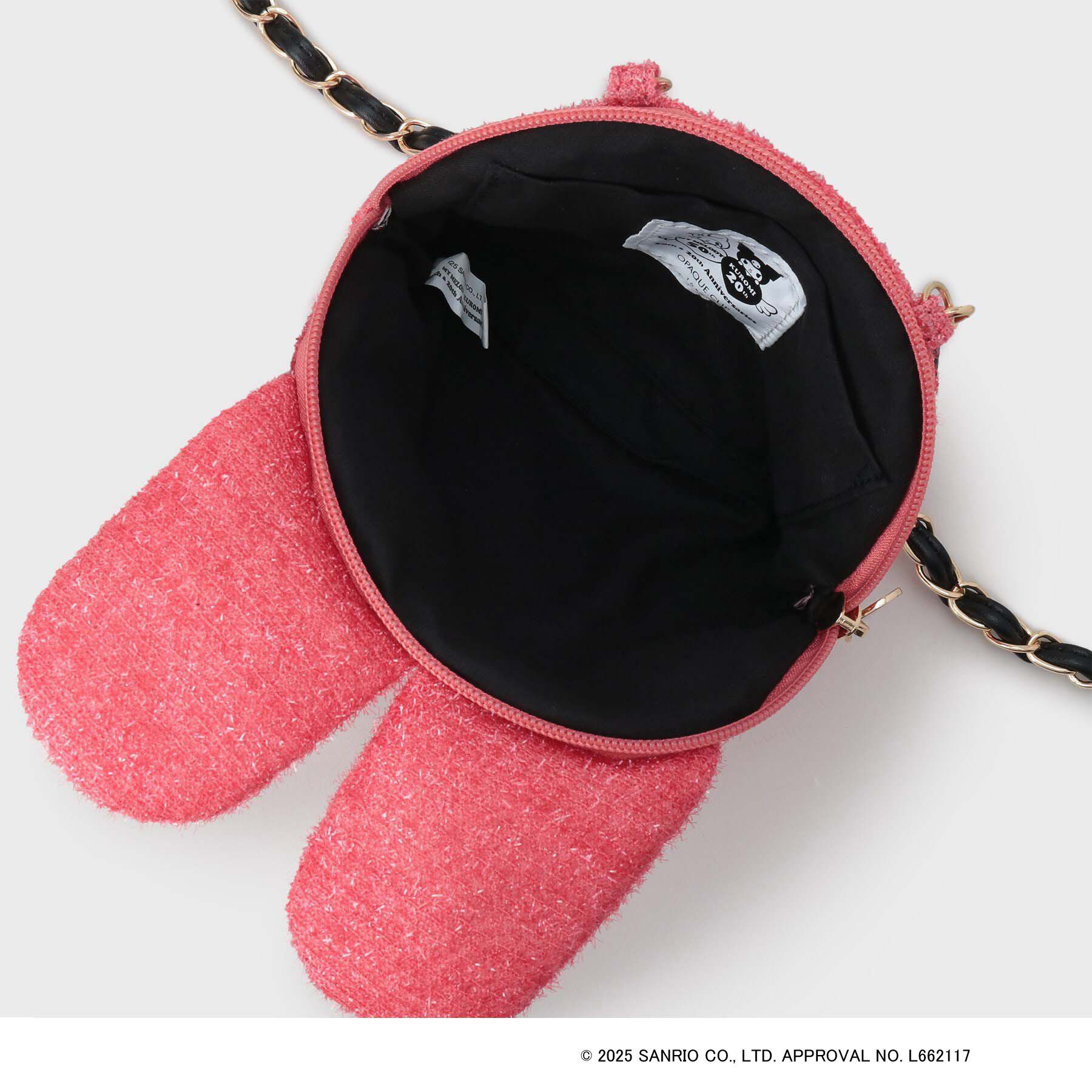 OPAQUE.CLIP「【マイメロディ】フェイス型2WAYキラキラミニショルダー」|ショルダー・メッセンジャー|