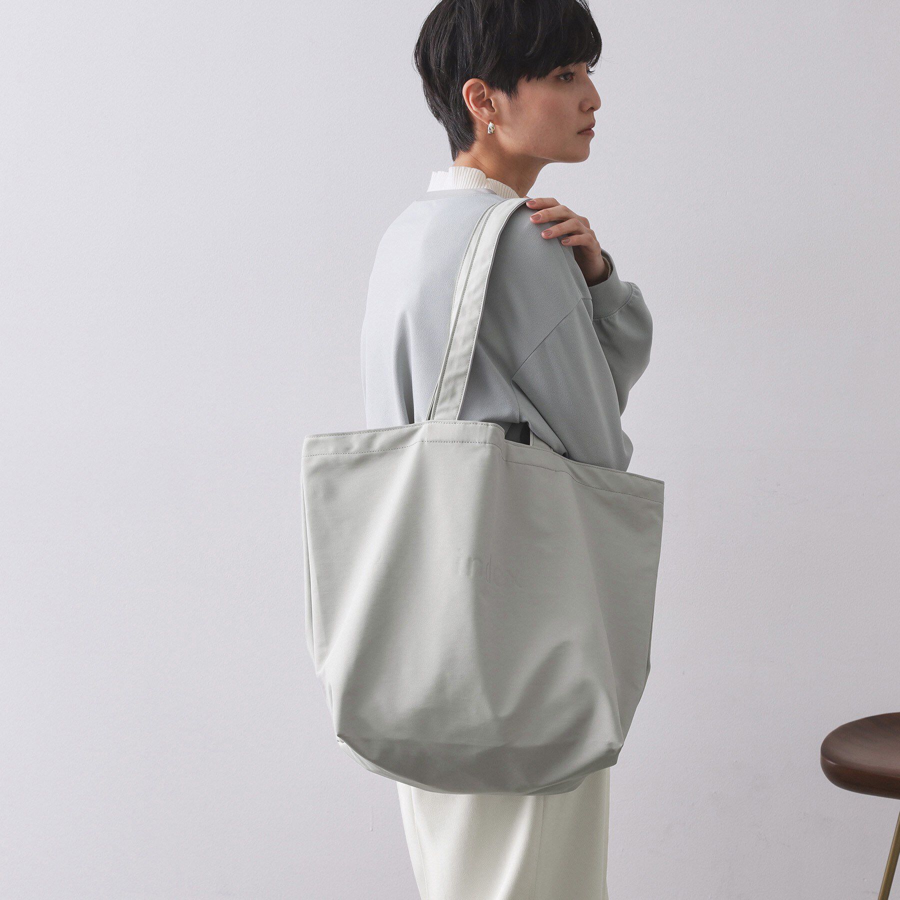 OPAQUE.CLIP「INDEX エコバッグ L」|エコバッグ|