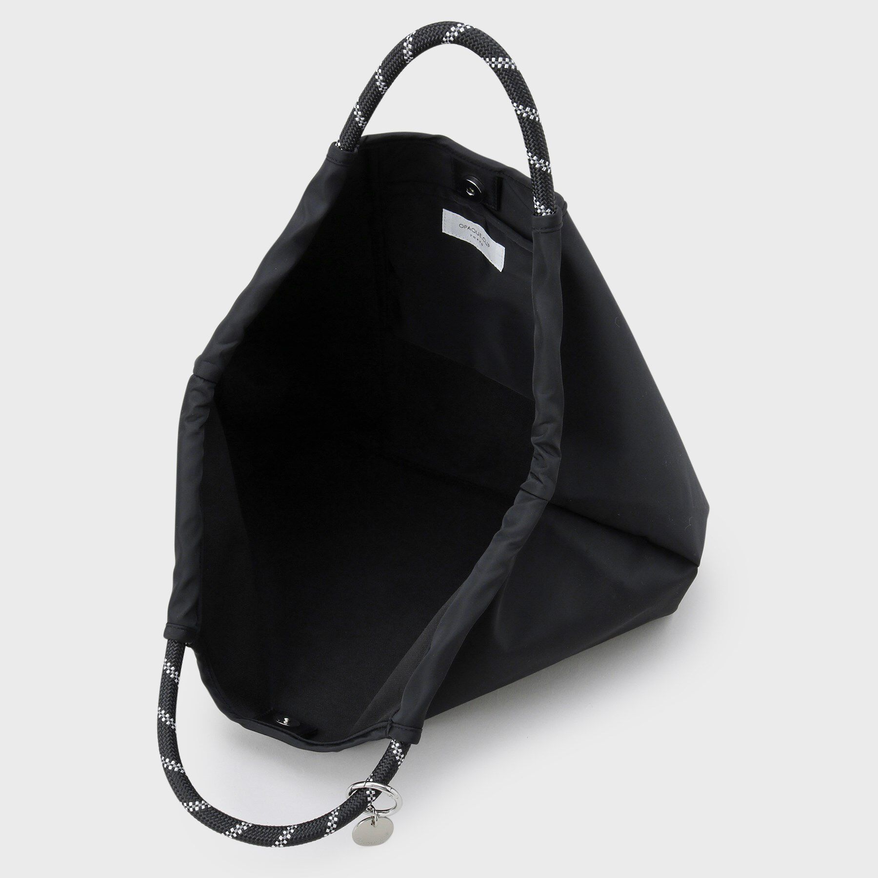 OPAQUE.CLIP「ロープハンドルドロストミドルトートバッグ【軽量／A4サイズ対応】」|トートバッグ|