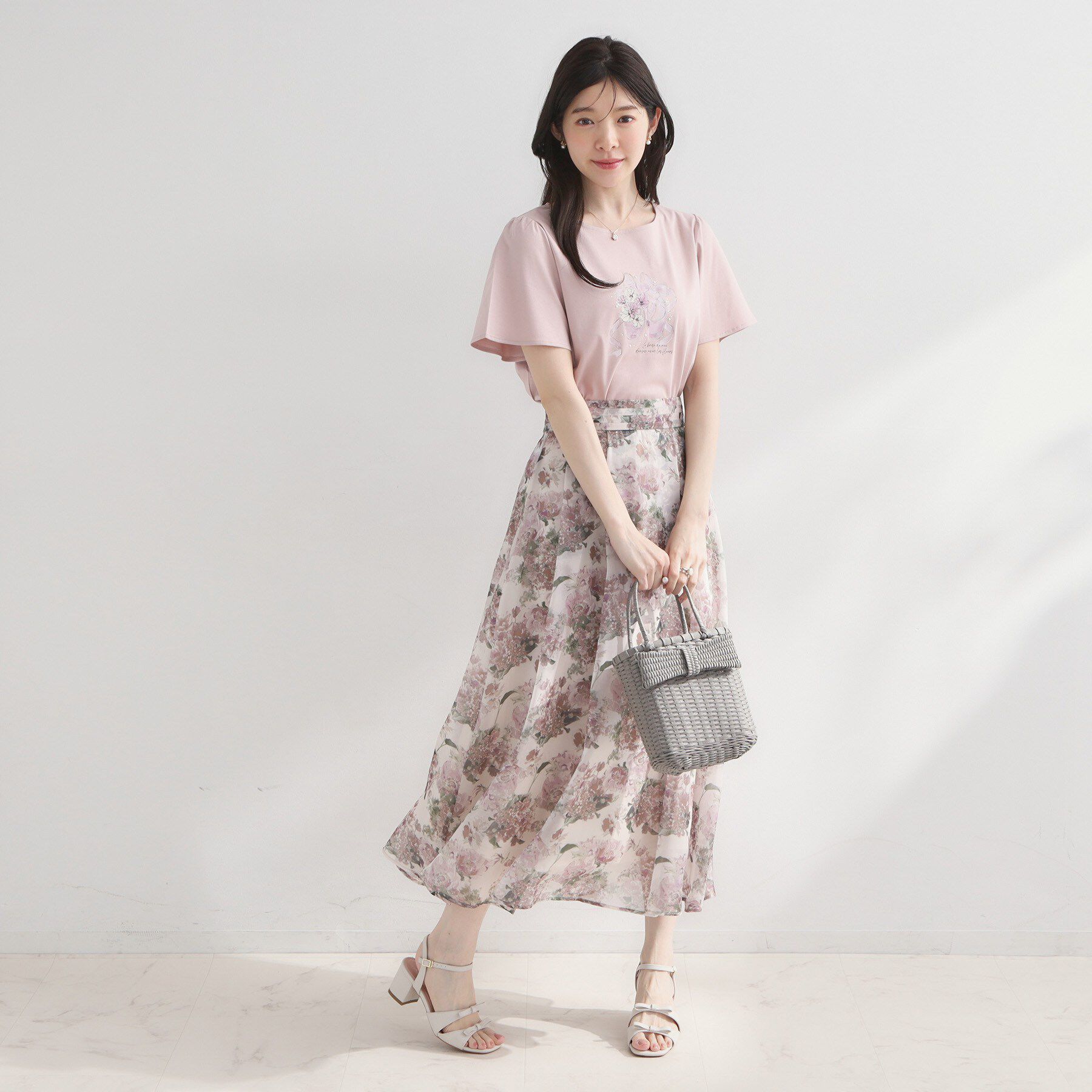 Couture broach「トウシューズプリントTシャツ」|Tシャツ・カットソー|