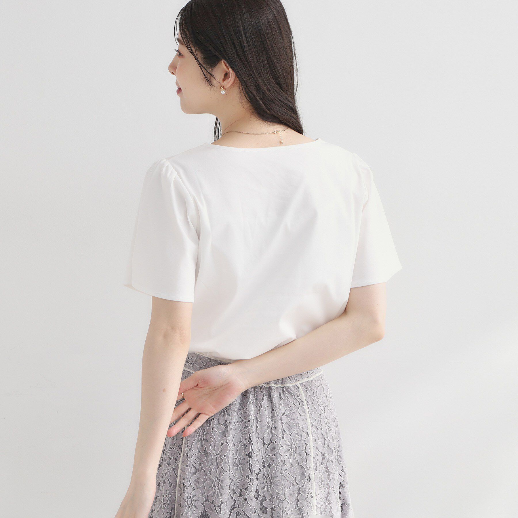 Couture broach「トウシューズプリントTシャツ」|Tシャツ・カットソー|