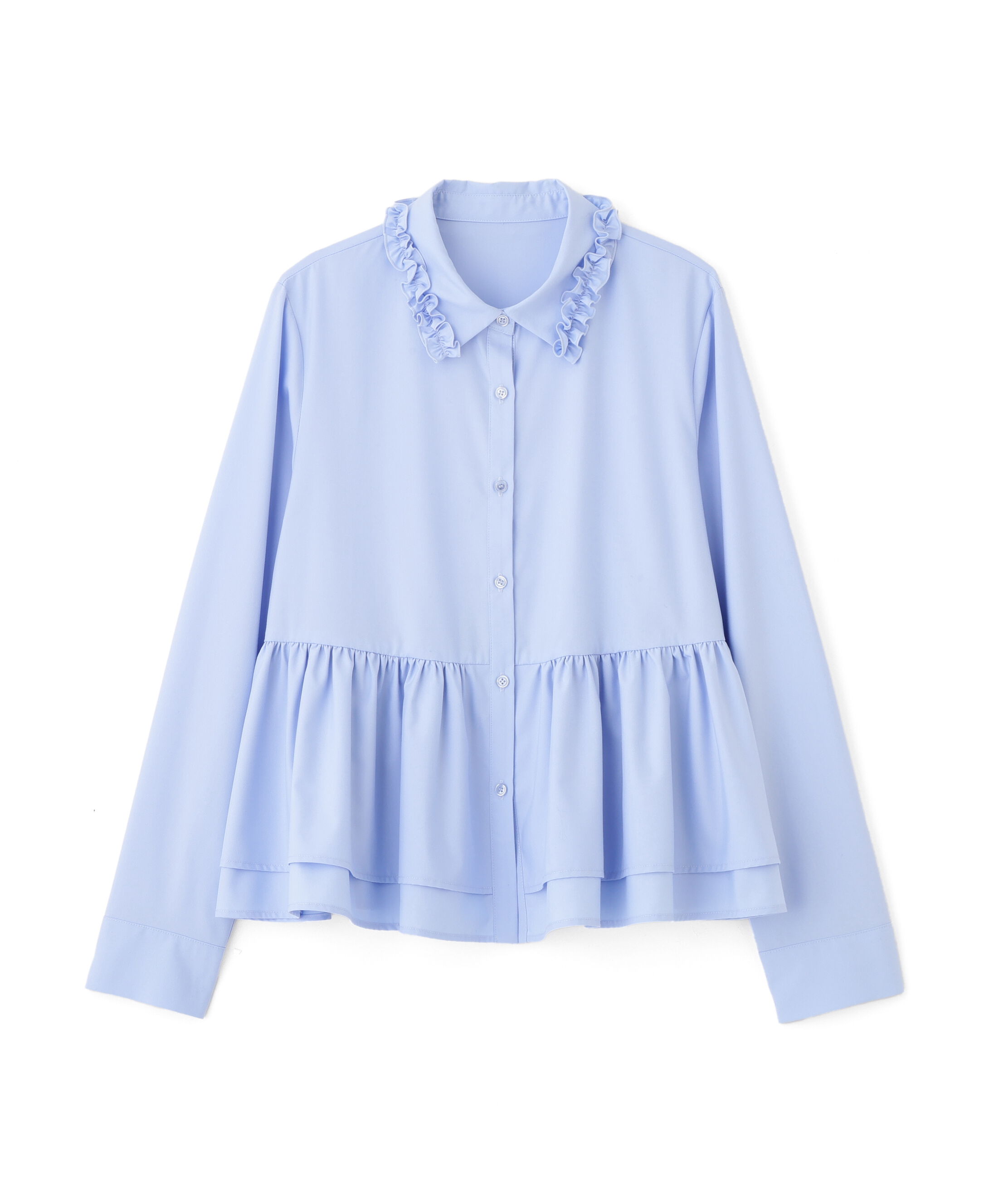  「フリルカラーシャツ」|シャツ・ブラウス|