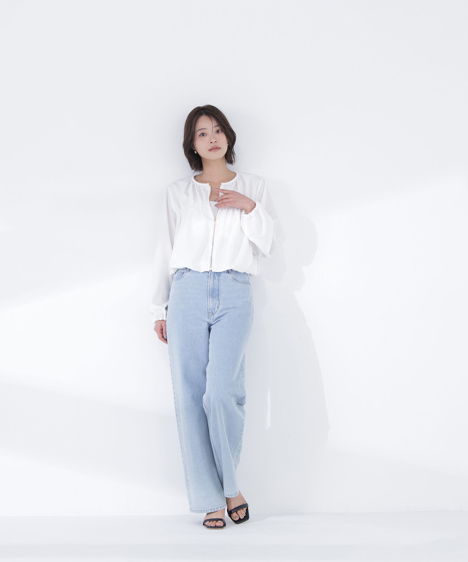  「シャーリングブルゾン」|ブルゾン・スタジャン|