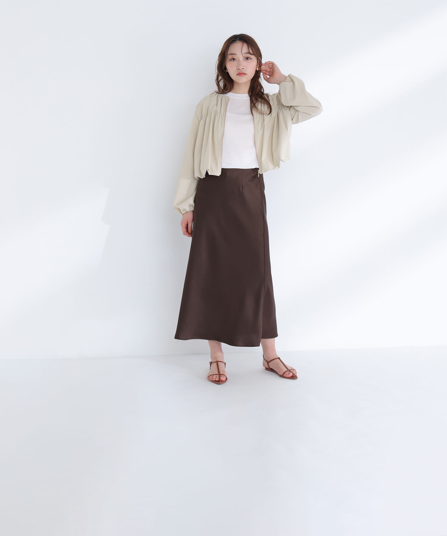  「シャーリングブルゾン」|ブルゾン・スタジャン|