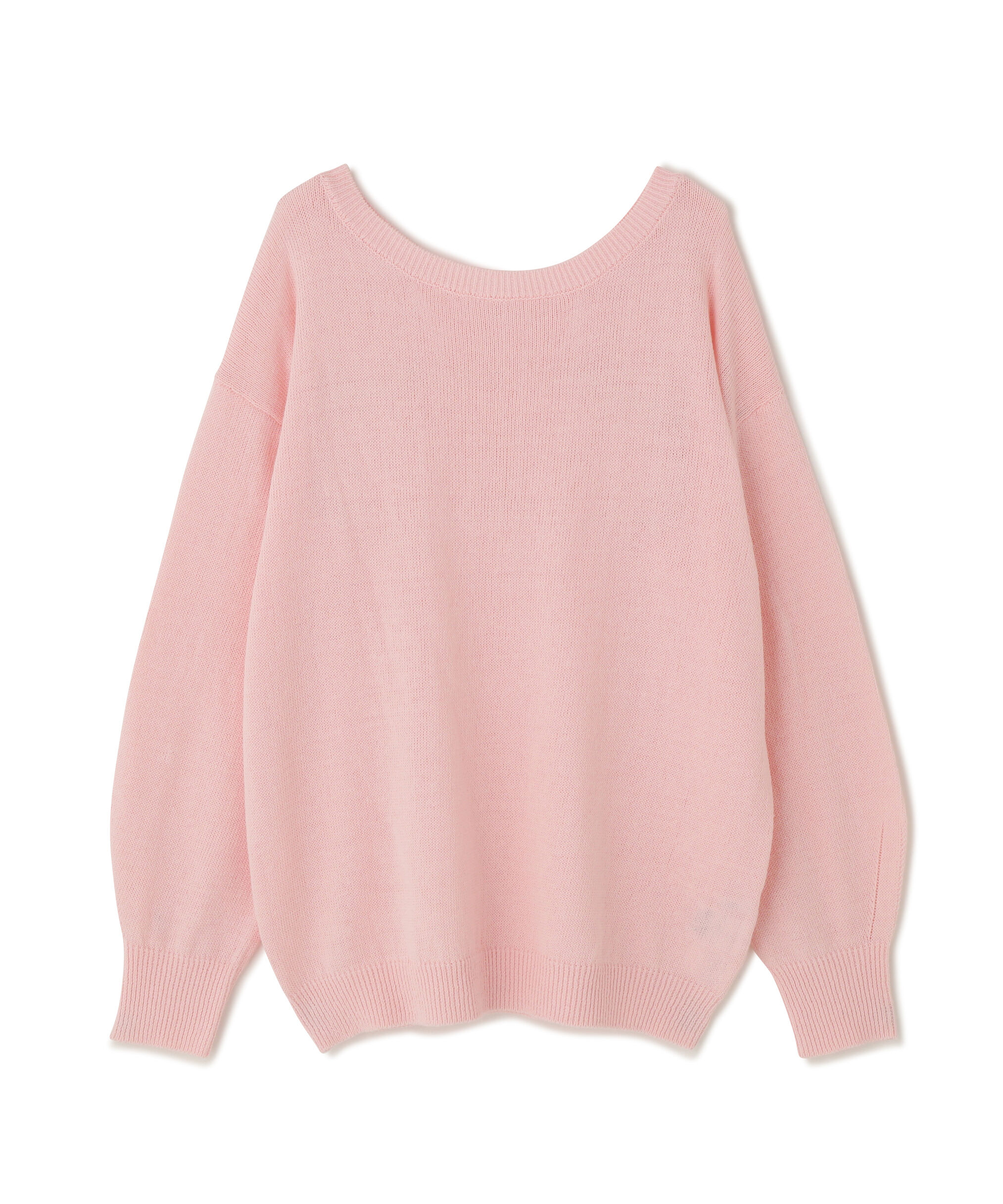  「ドライタッチ2wayネックニット」|ニット・セーター|