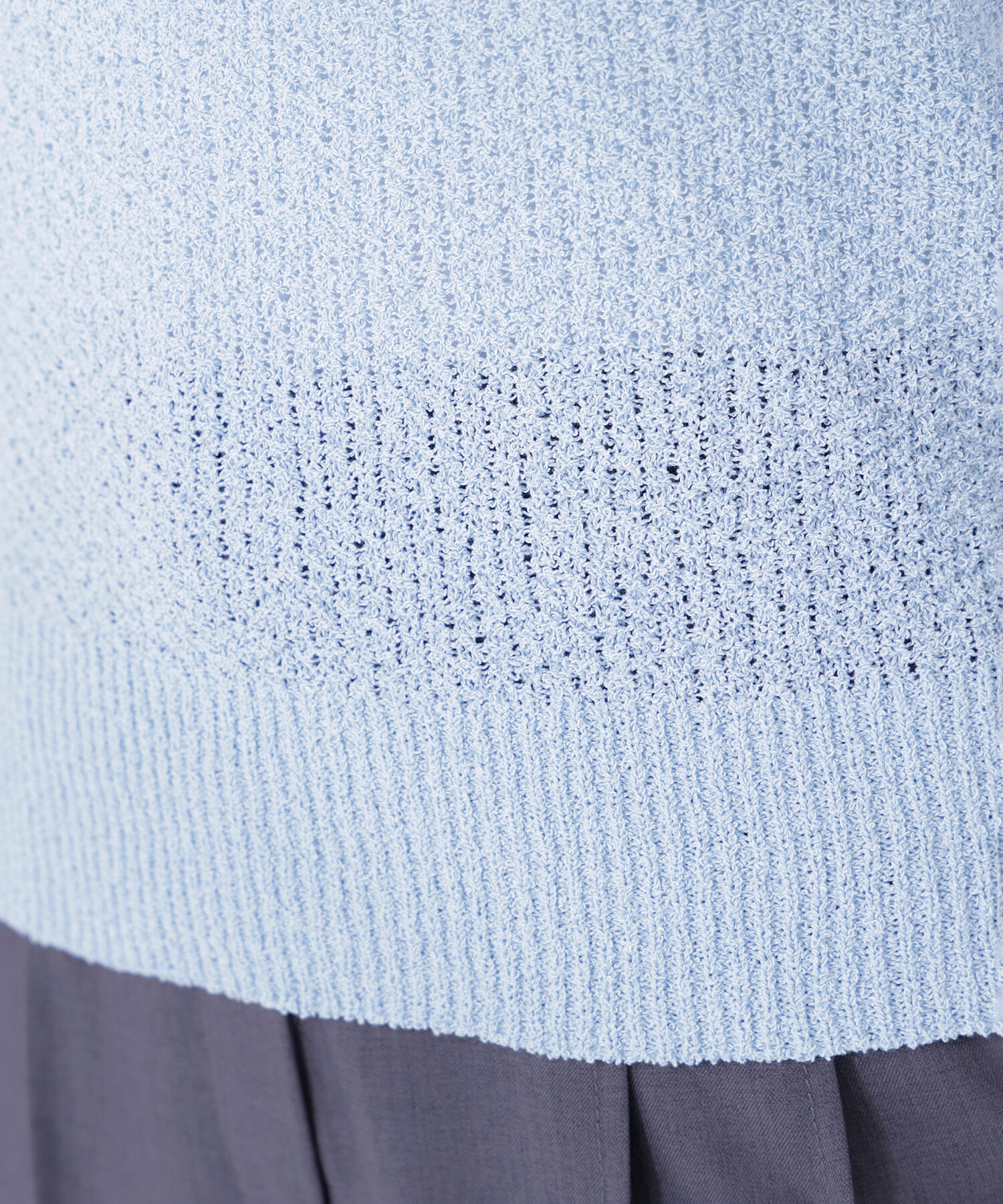  「スキッパーポロニット」|ニット・セーター|