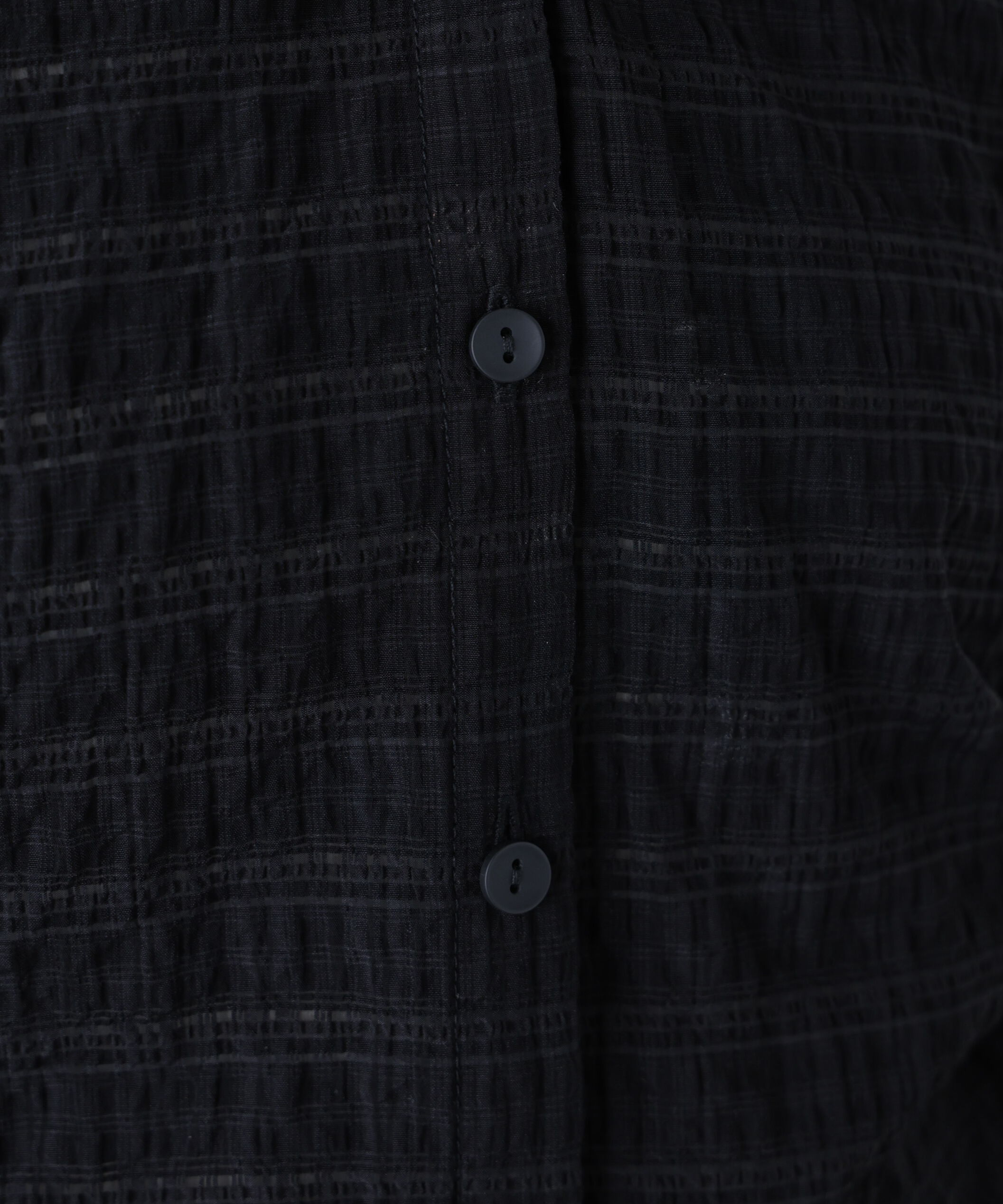  「シアーチェック短丈フードブラウス」|シャツ・ブラウス|