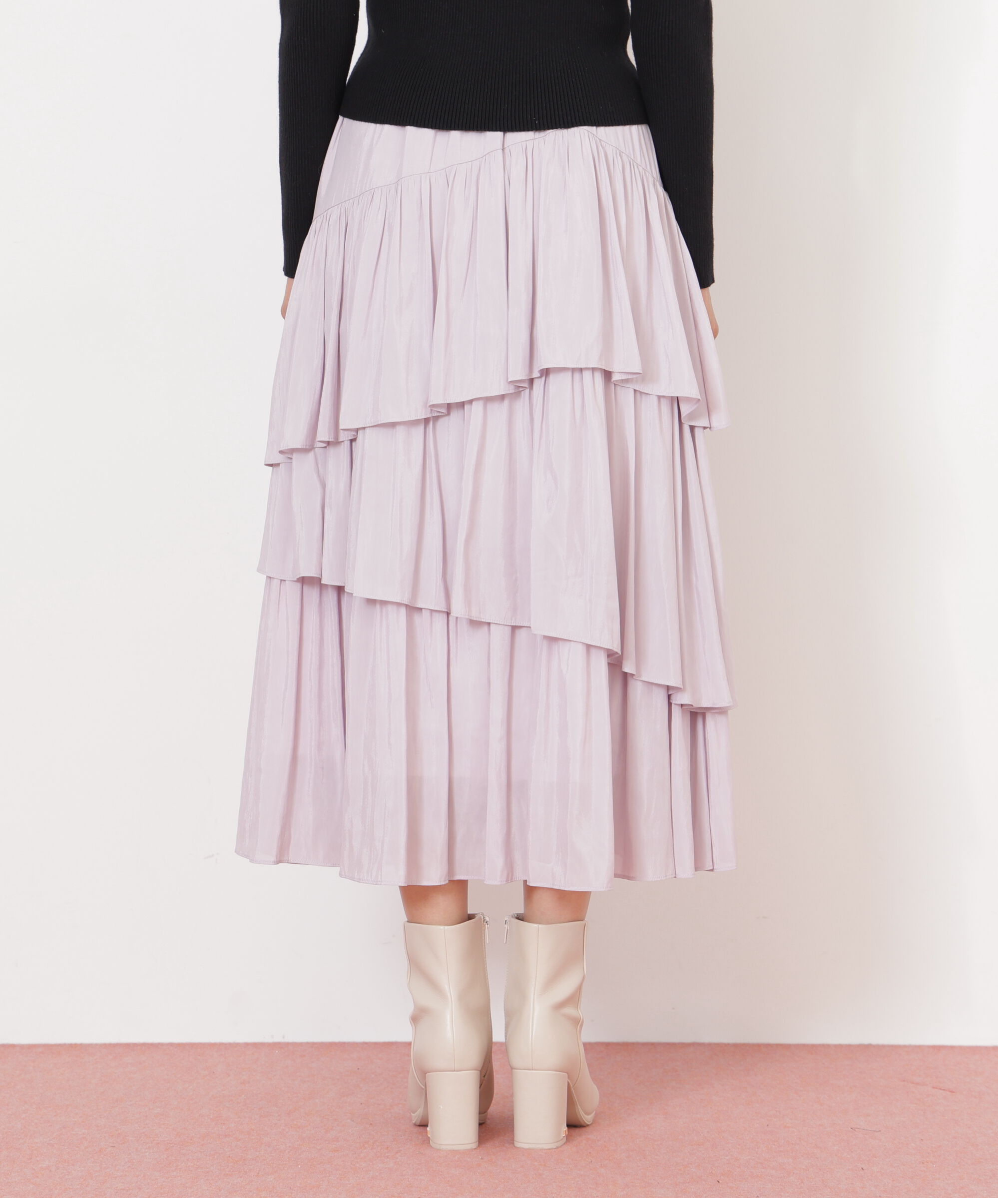  「ランダムティアードスカート」|スカート|