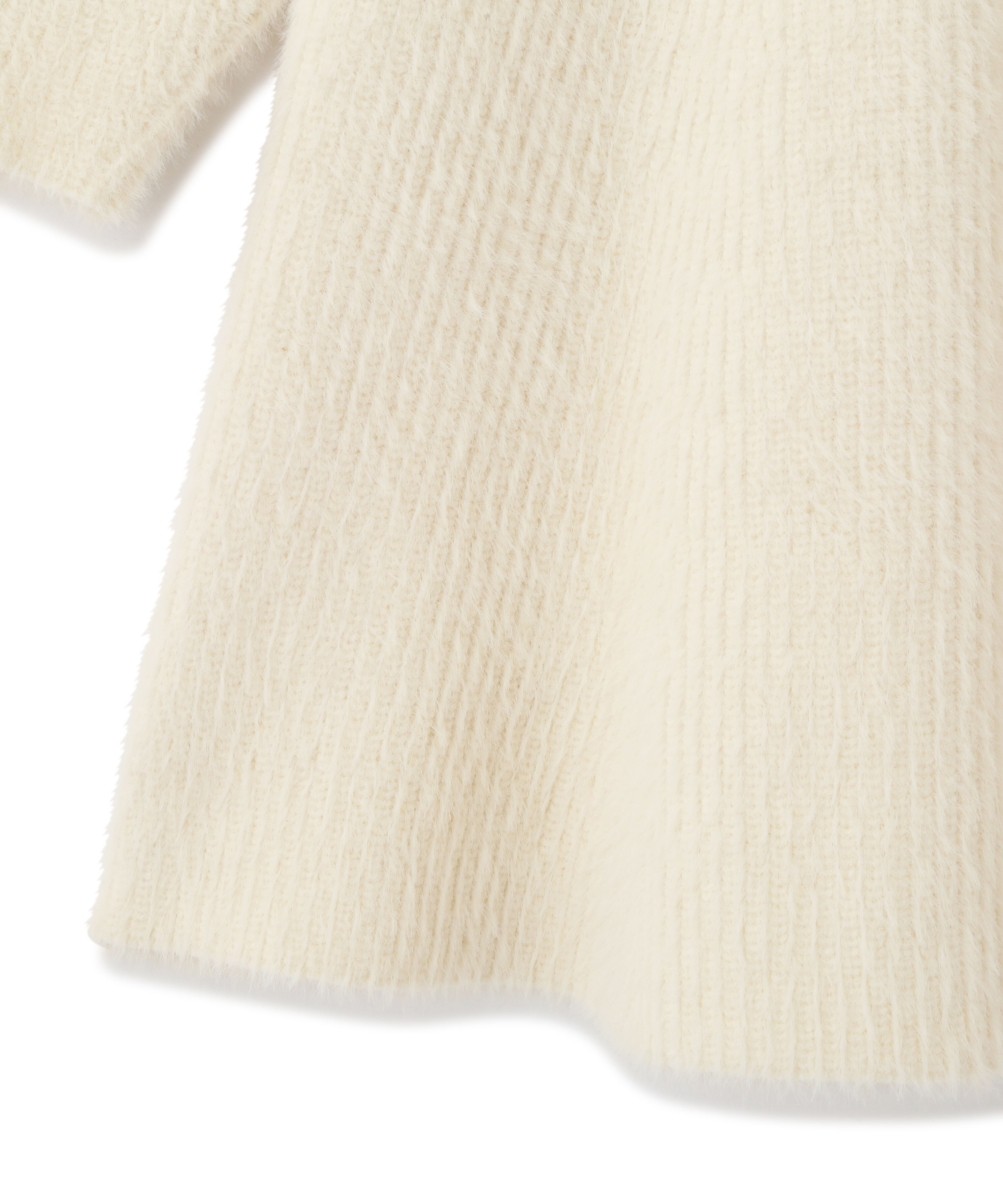  「シャギーミニニットワンピース」|ワンピース|