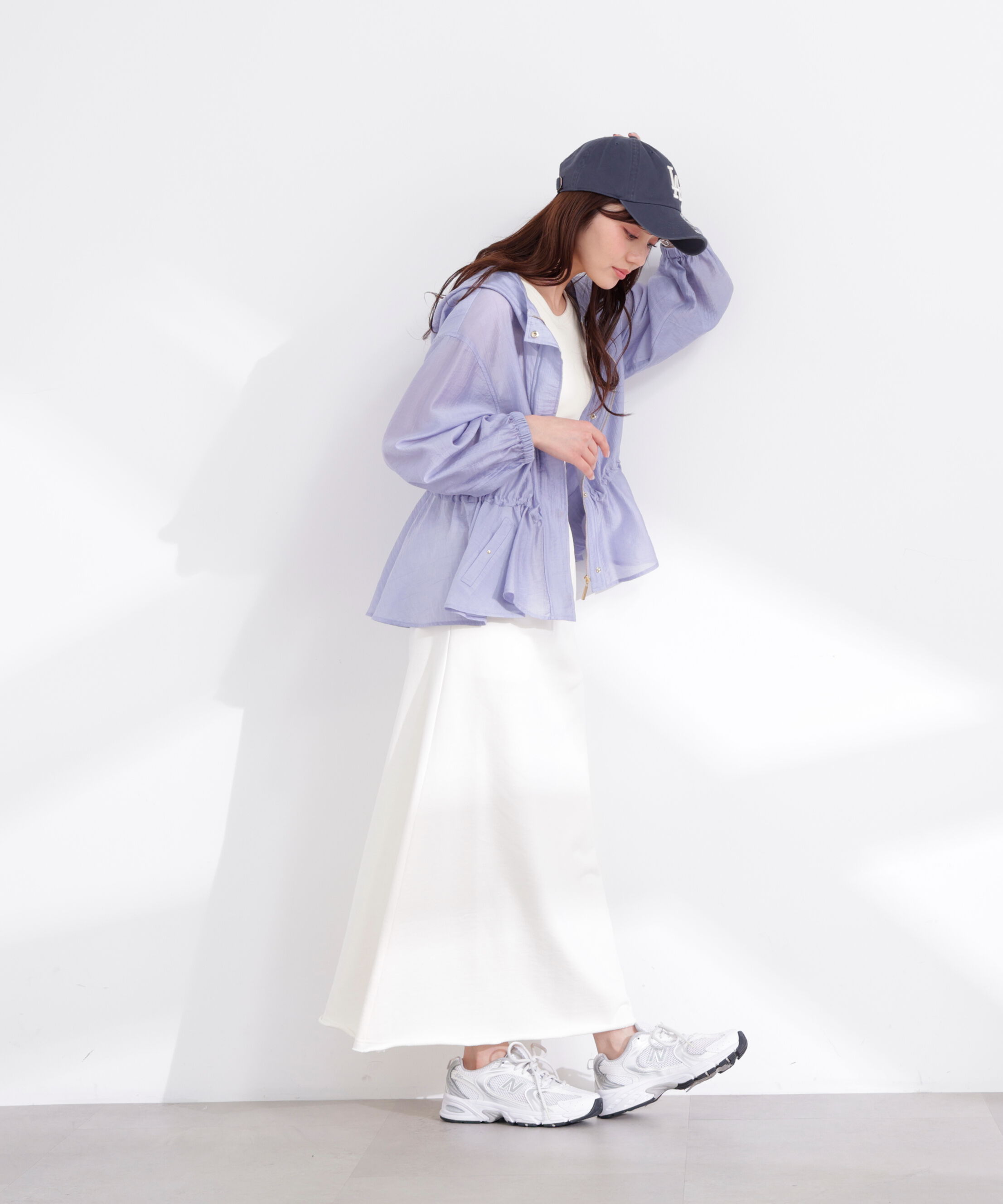 PROPORTION BODY DRESSING「シアーペプラムブルゾン 26SS」|ブルゾン・スタジャン|