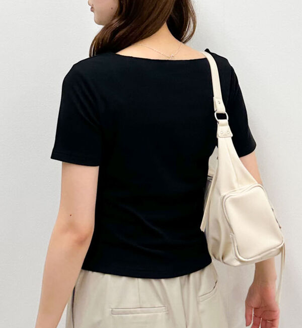 archives「【ＯＮかわ】アシメタックボタンカットＴＯＰＳ　５Ｓ」|Tシャツ・カットソー|