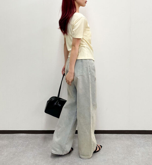 archives「【ＯＮかわ】アシメタックボタンカットＴＯＰＳ　５Ｓ」|Tシャツ・カットソー|