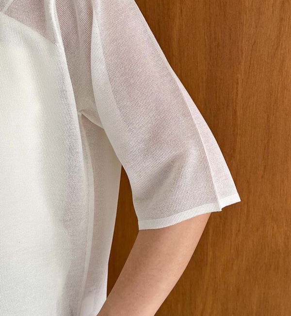 Doux archives「シアーニットアンサンブル」|カーディガン|