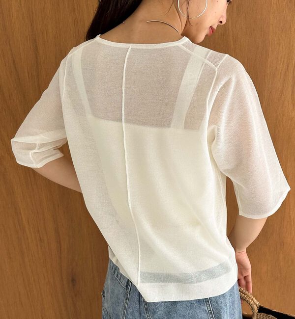 Doux archives「シアーニットアンサンブル」|カーディガン|