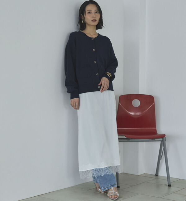 Doux archives「ニットジャケット」|カーディガン|