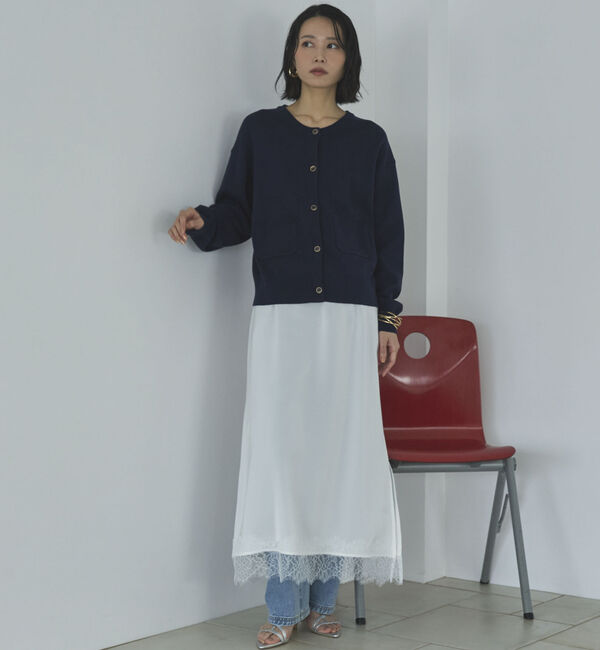 Doux archives「ニットジャケット」|カーディガン|