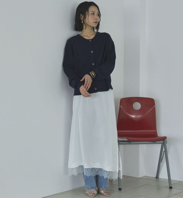 Doux archives「ニットジャケット」|カーディガン|