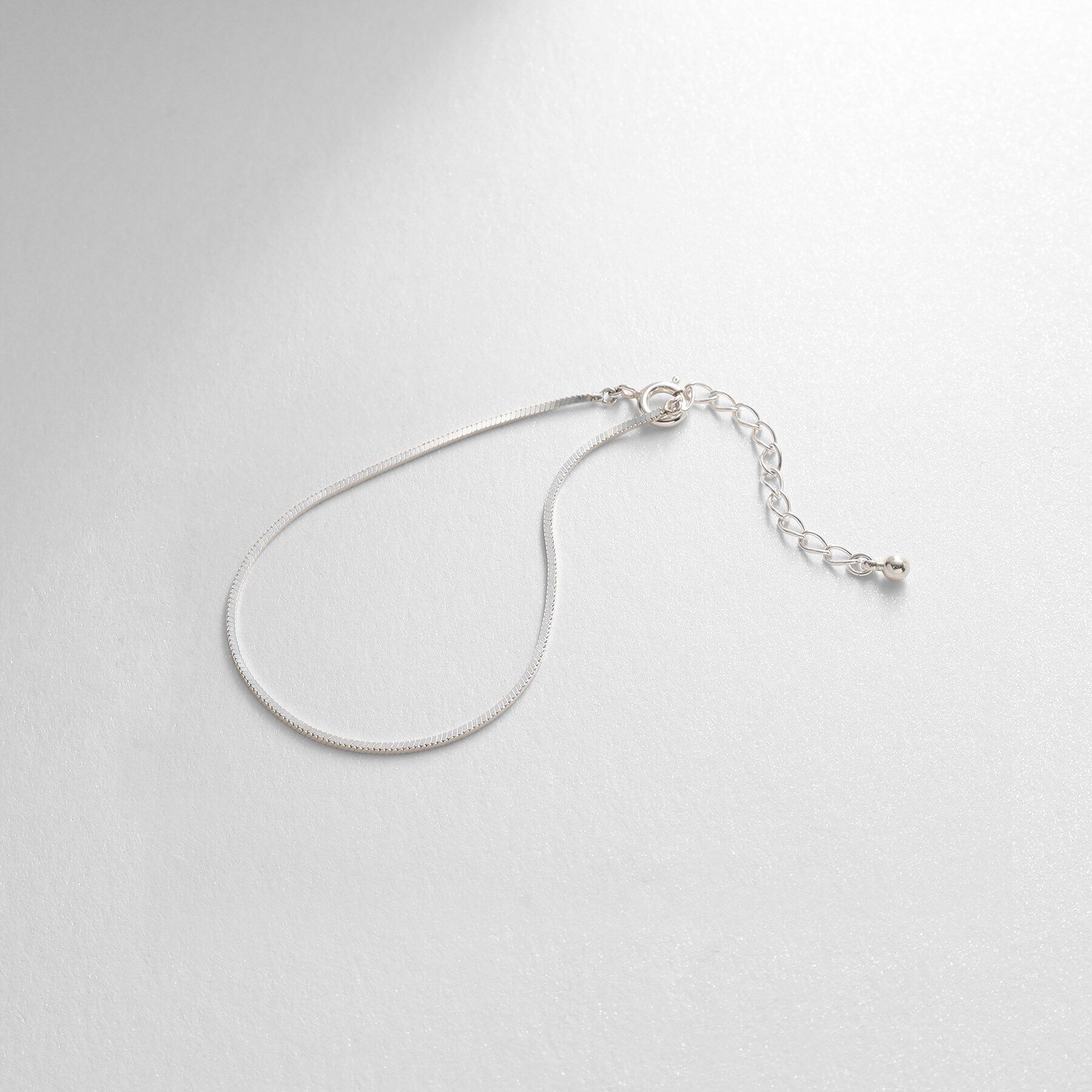 COCOSHNIK ONKITSCH「シルバー デザインチェーン コンパクトブレスレット」|ブレスレット・バングル|シルバー(600)