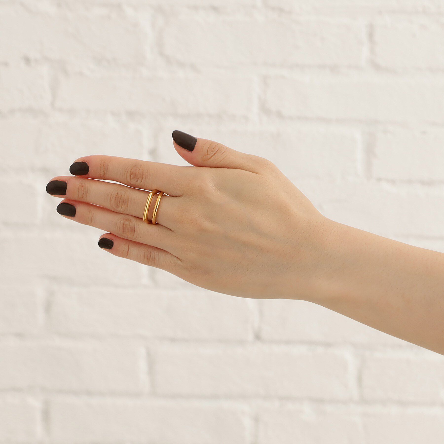 COCOSHNIK ONKITSCH「シルバー フロートリング スクエア GP」|リング|