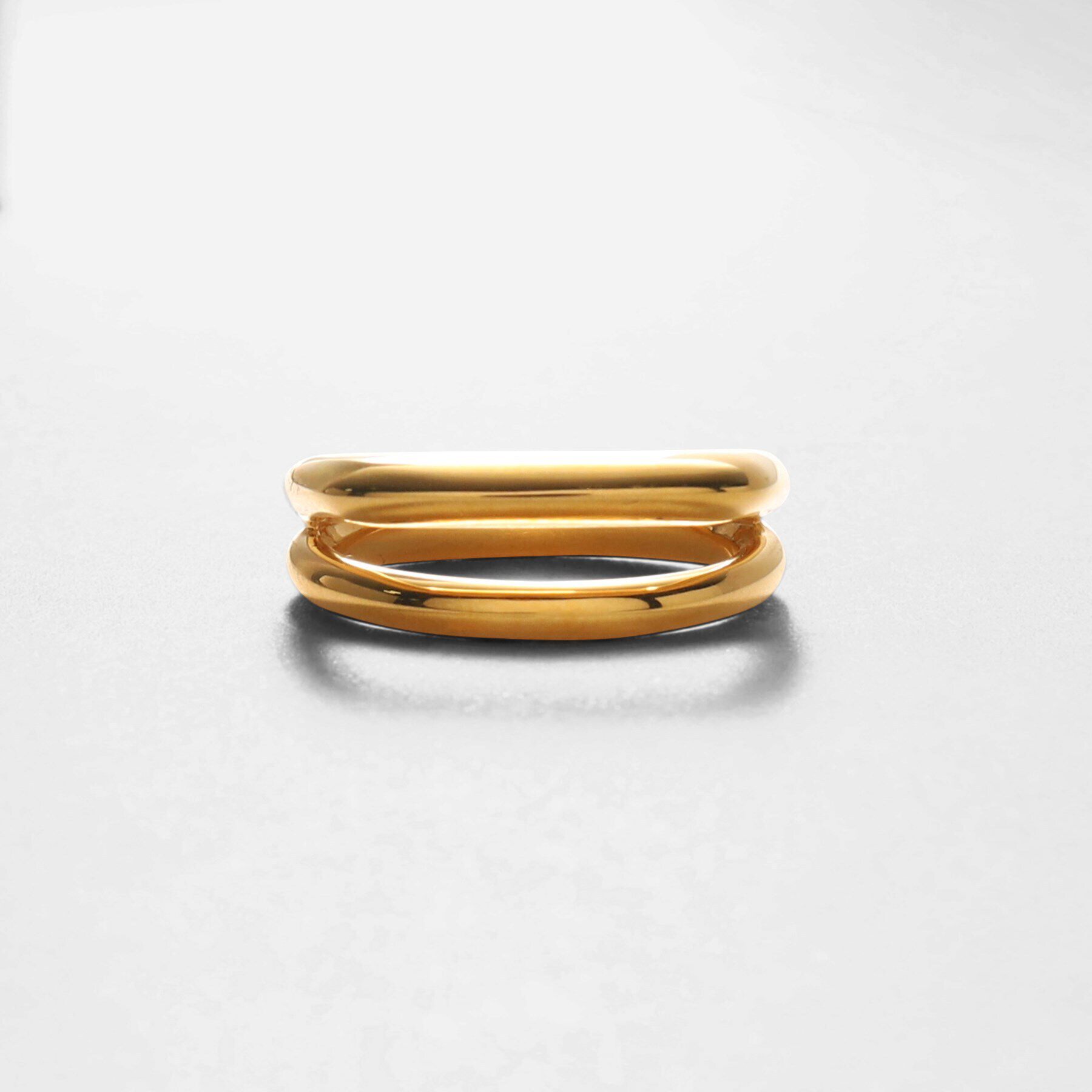 COCOSHNIK ONKITSCH「シルバー フロートリング スクエア GP」|リング|