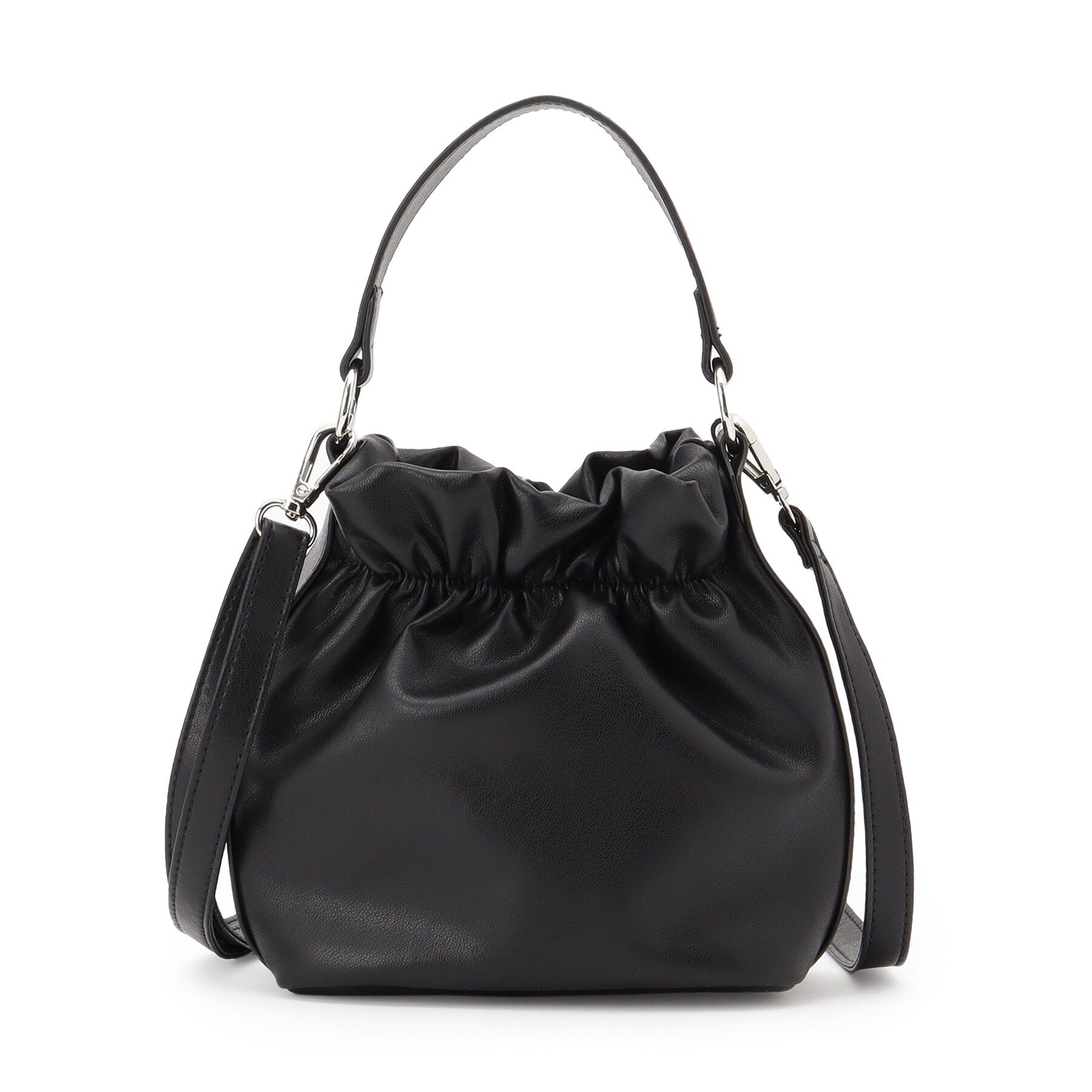 SHOO･LA･RUE「口元ギャザーミニショルダーバッグ」|ショルダー・メッセンジャー|