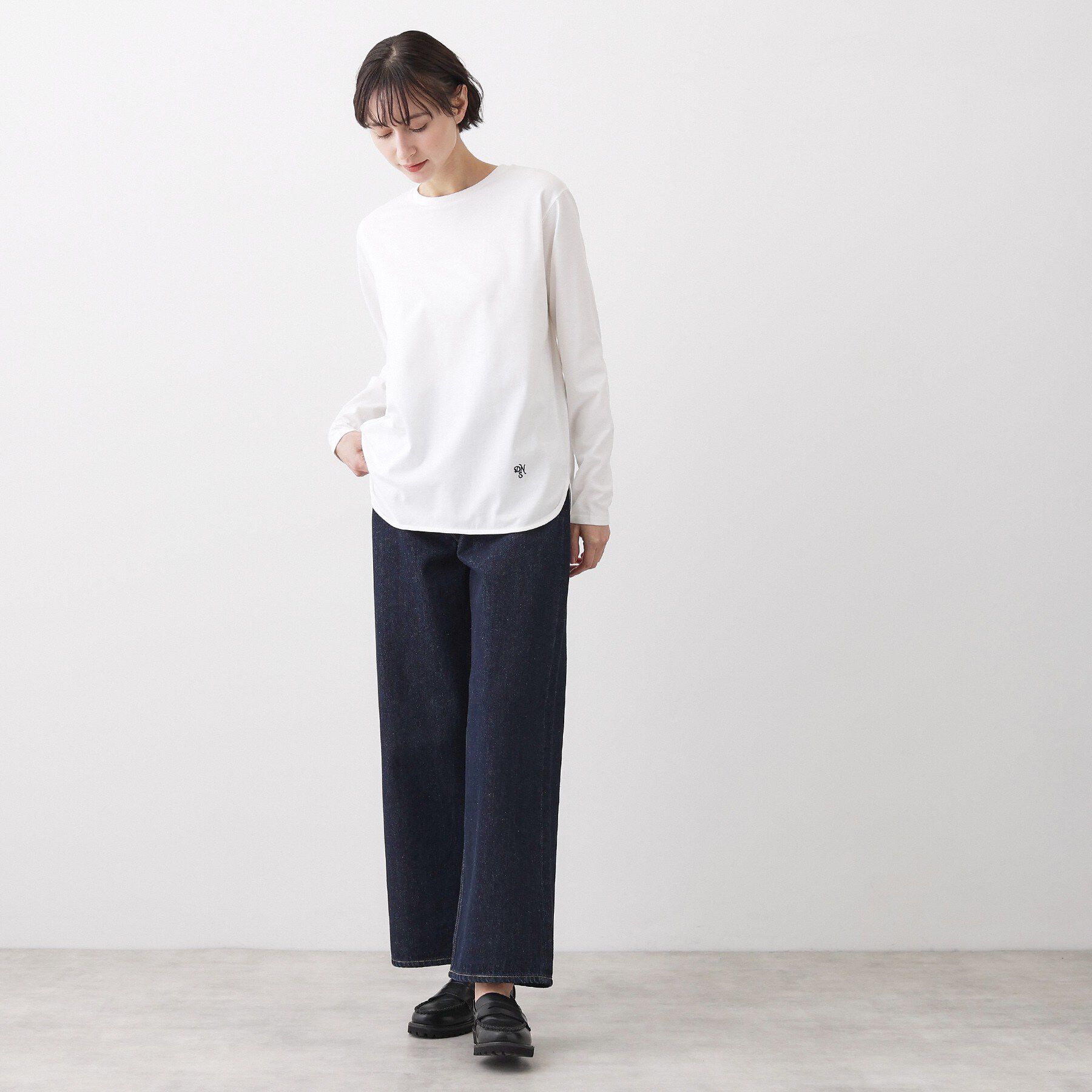 Dessin「【ユニセックス/洗える】ワイドシルエット12OZデニム」|デニム|