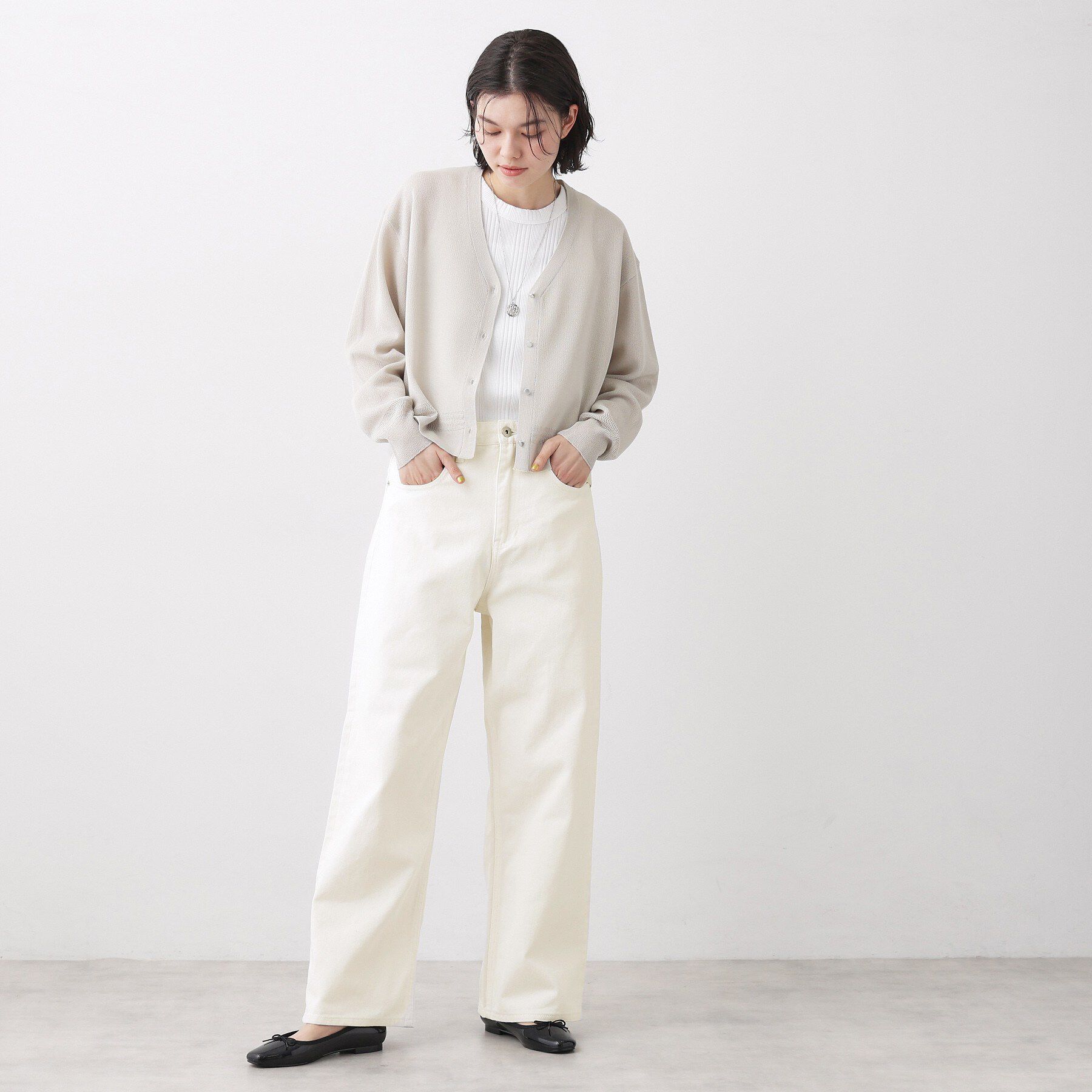 Dessin「【ユニセックス/洗える】ワイドシルエット12OZデニム」|デニム|