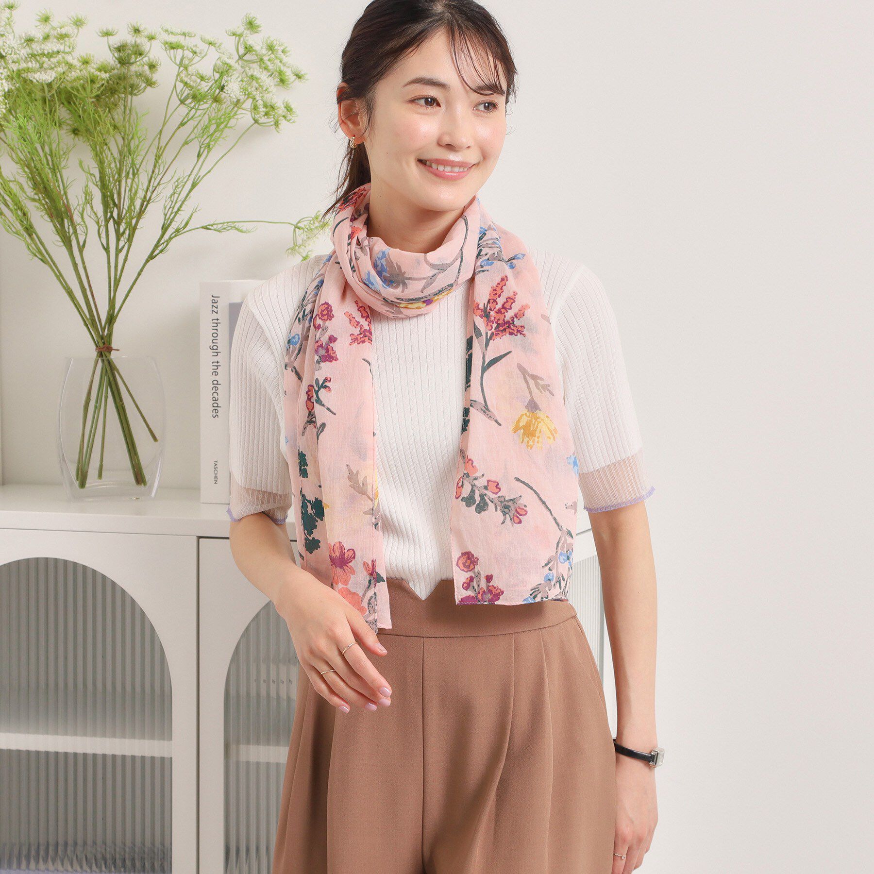 ITS&rsquo;DEMO「【母の日】箱入りミックスフラワーストール」|ストール|