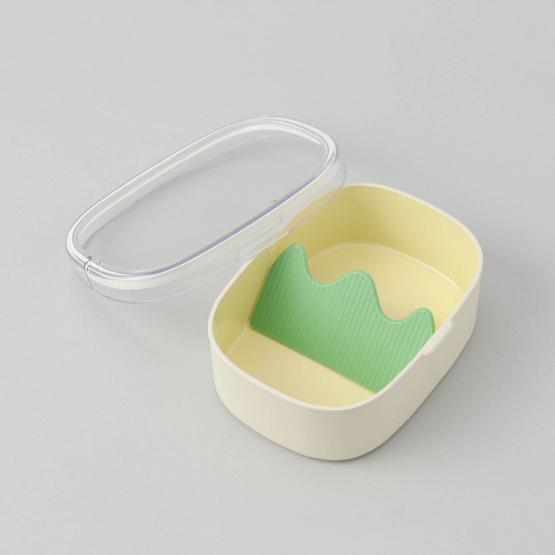 212 KITCHEN STORE「ななめ森ランチボックス クリア LBE」|食器・キッチングッズ|