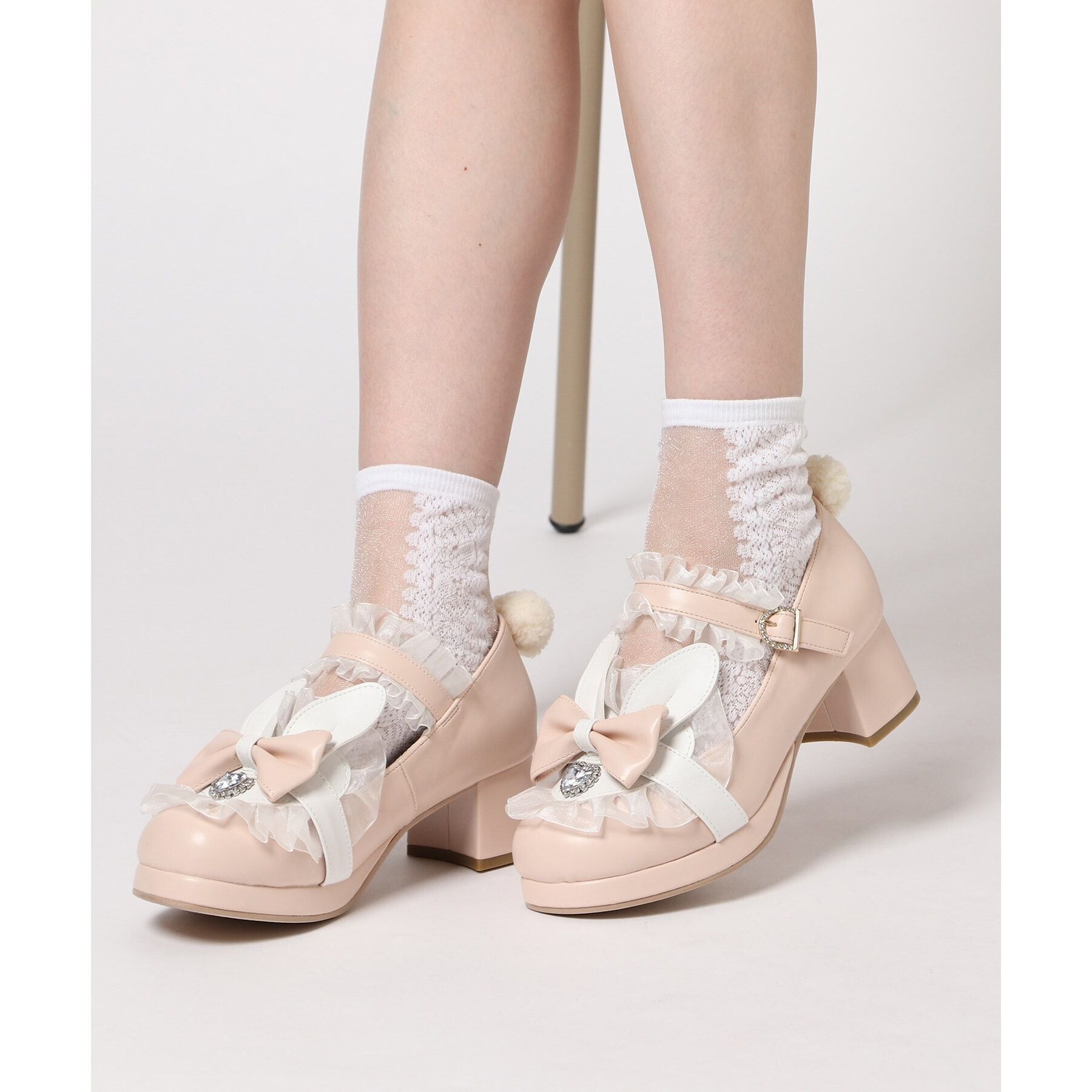 Doll Kiss「テグスサイドレース柄　靴下」|ソックス|