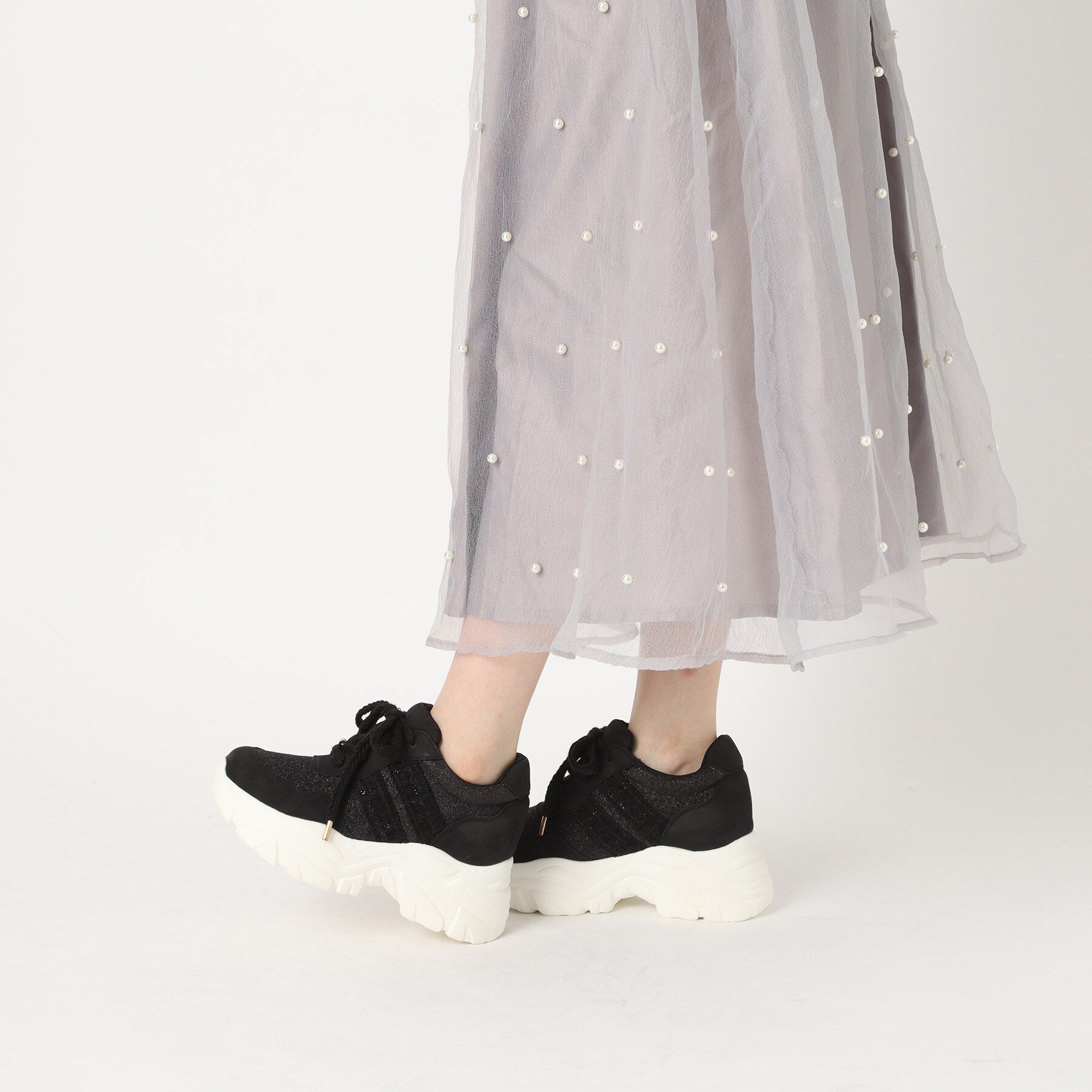 ESPERANZA「きゅんフィットインソールサイドラインスニーカー」|スニーカー|