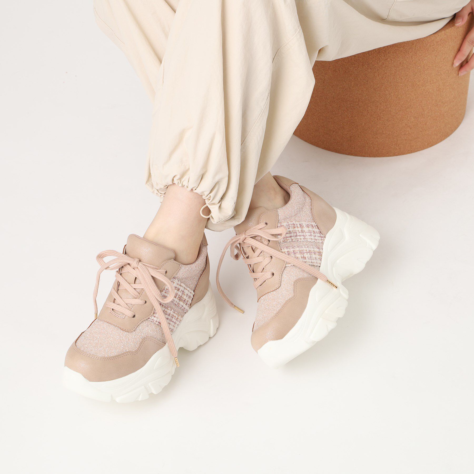 ESPERANZA「きゅんフィットインソールサイドラインスニーカー」|スニーカー|