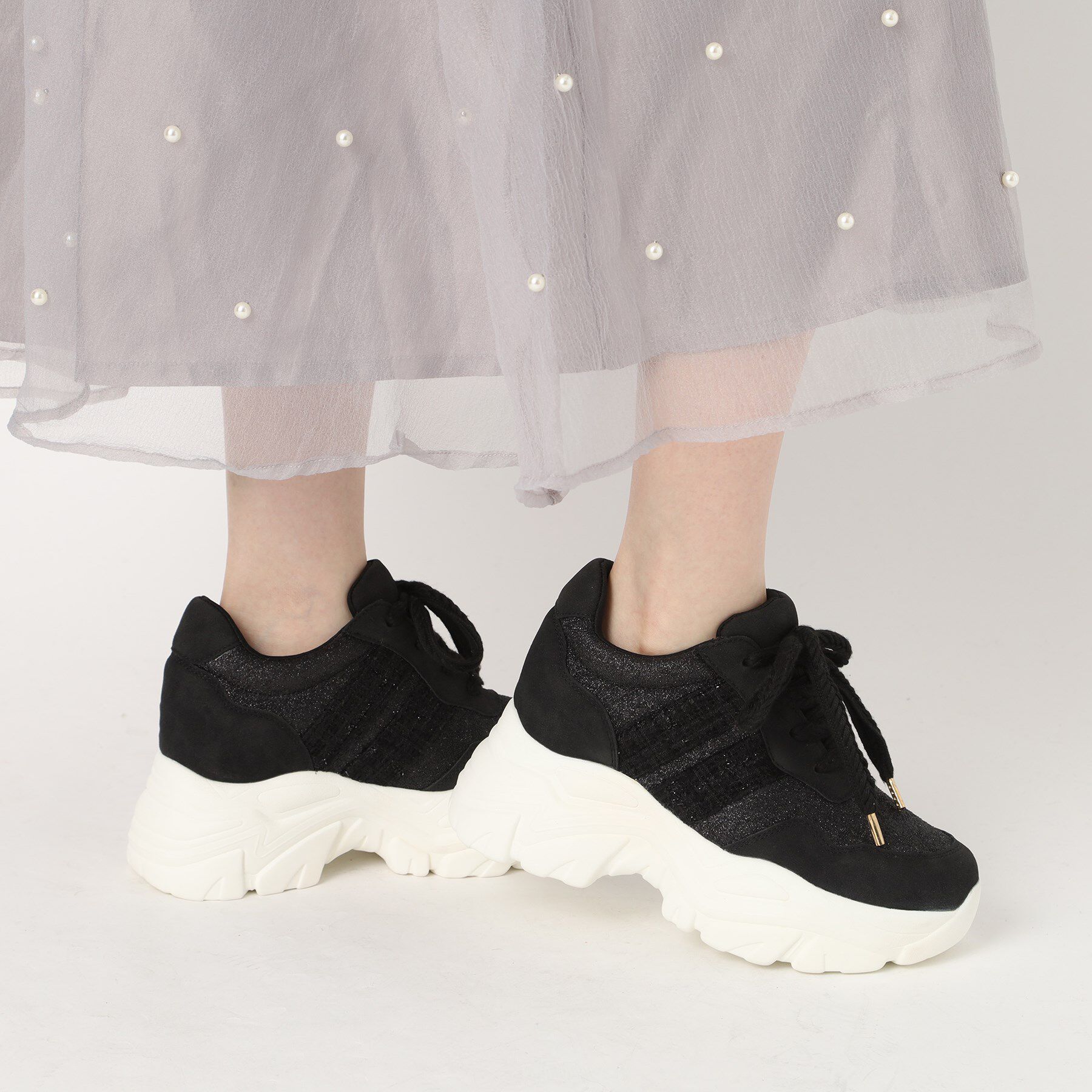 ESPERANZA「きゅんフィットインソールサイドラインスニーカー」|スニーカー|