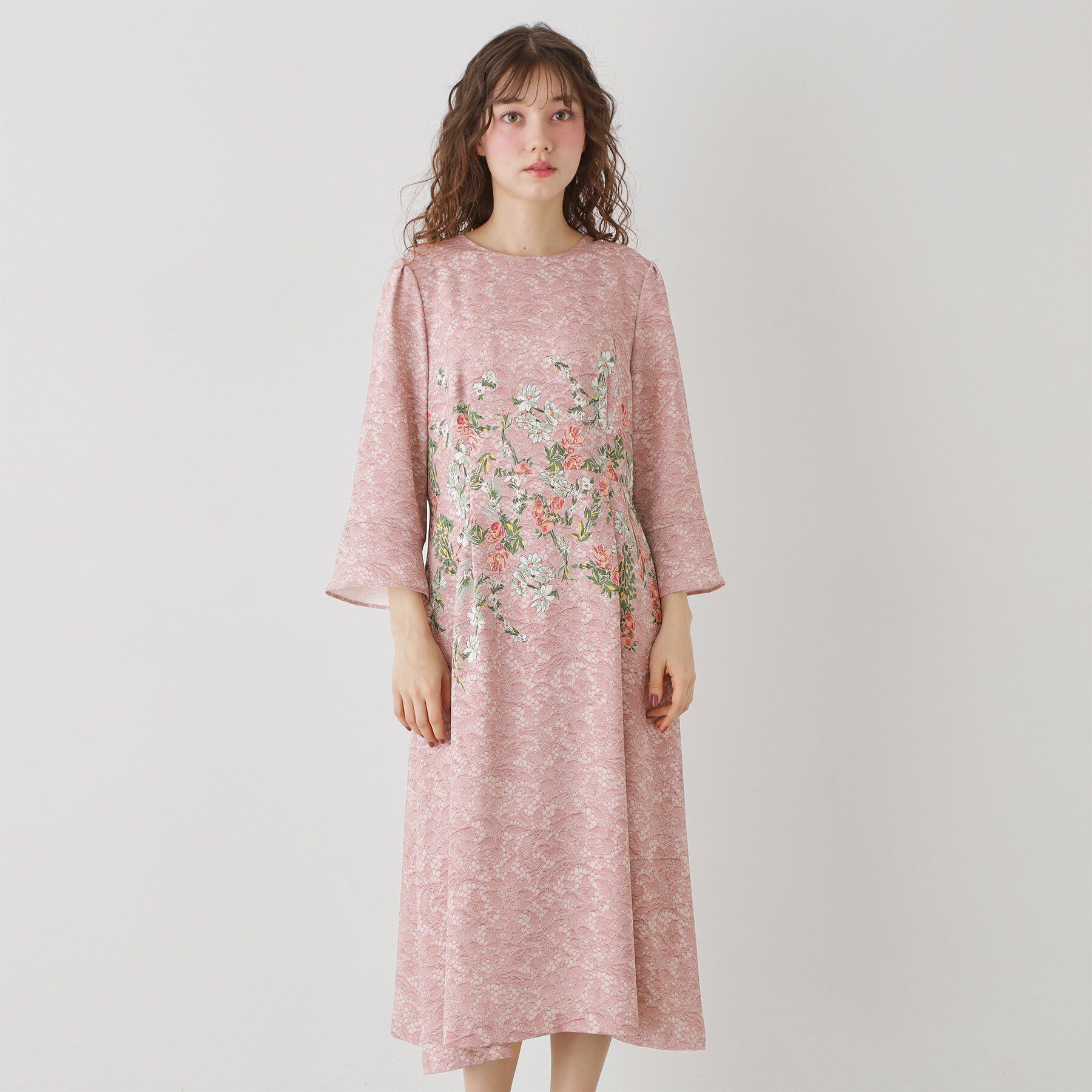 SunaUna「【co creation and yours／SS～L】MAKE BOCYプリントワンピース」|ワンピース|