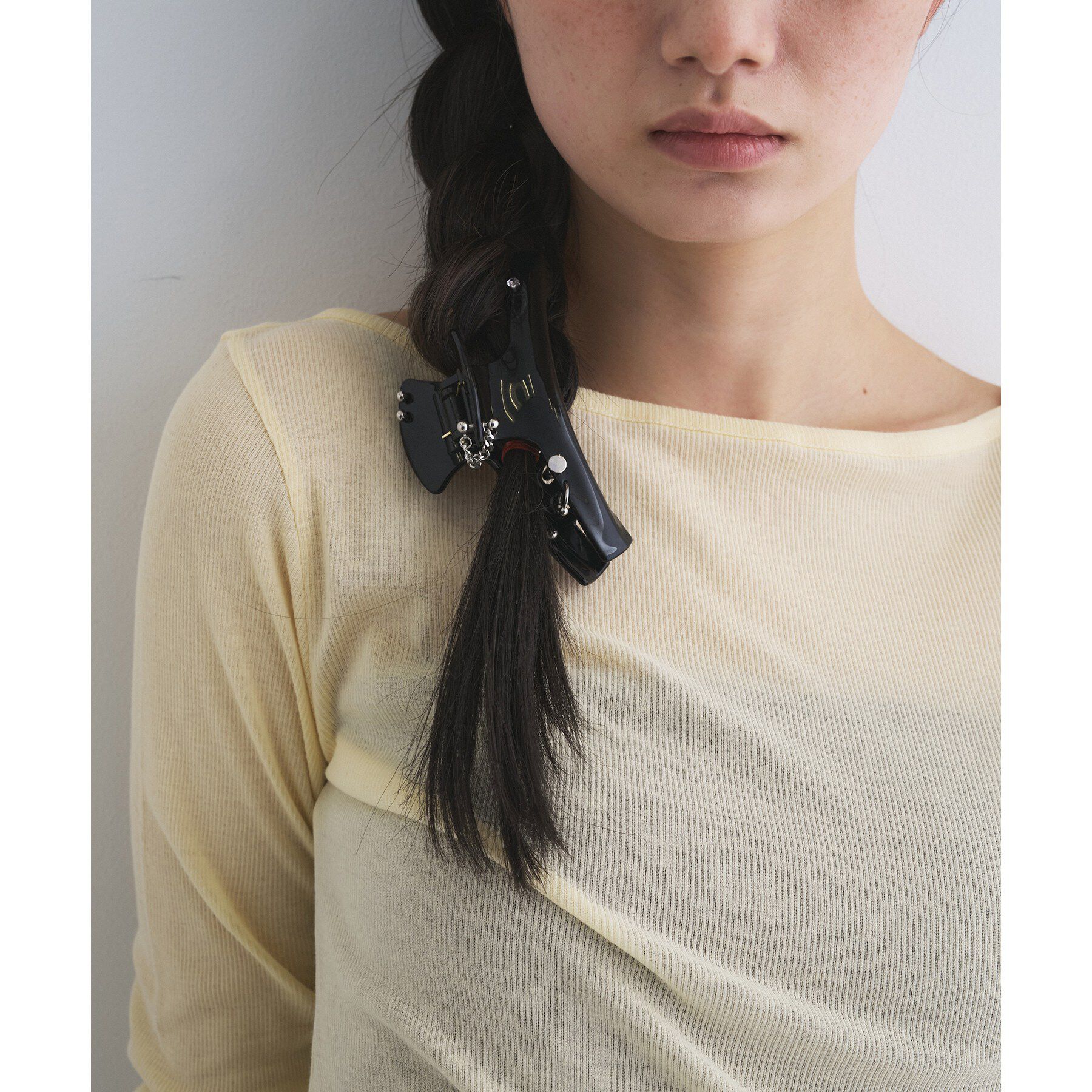 CODE A「heyep｜Piercing  Hair Clip Large」|その他|ブラック(019)