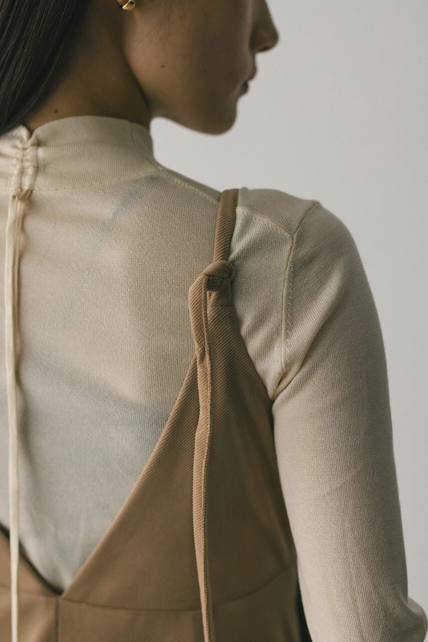 STYLEMIXER「ワイドタックベロアロンパース」|その他|