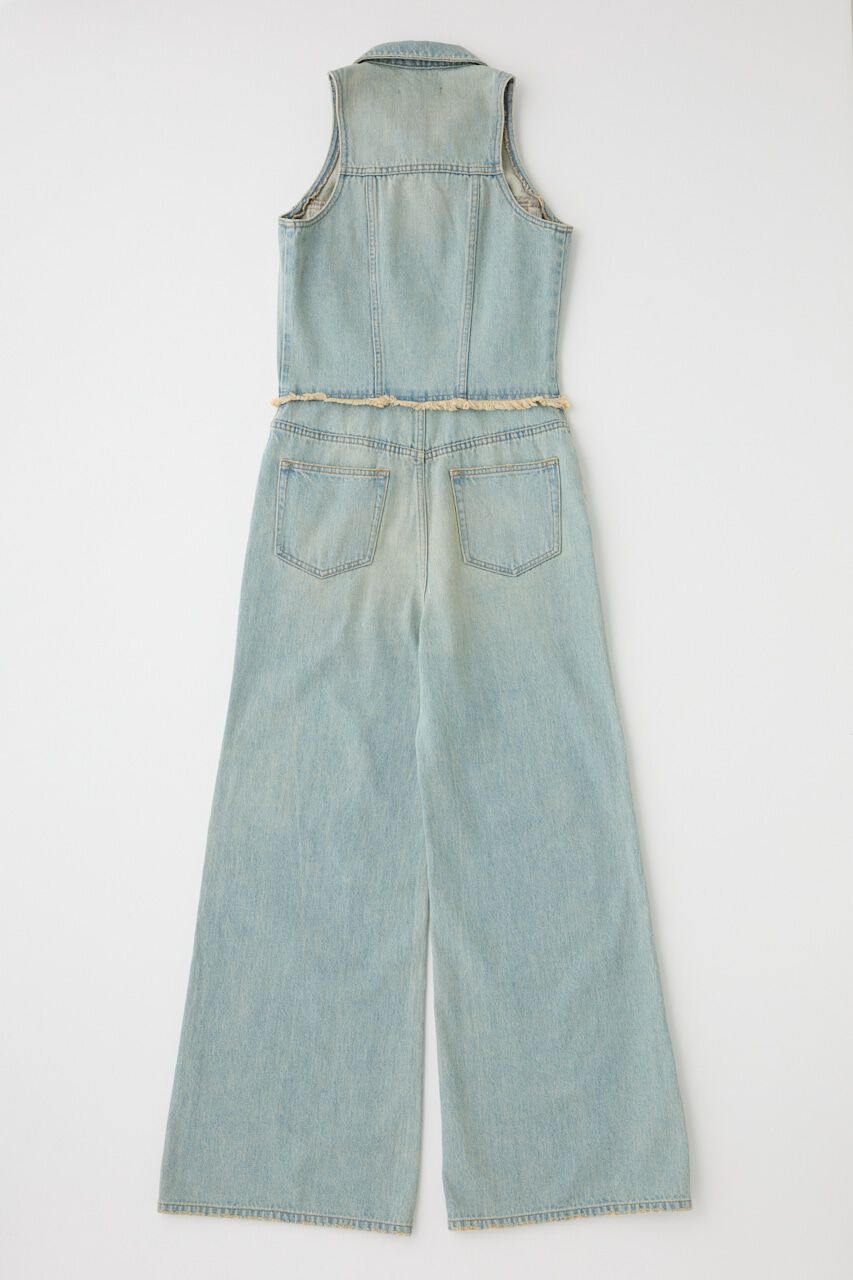 MOUSSY「SLEEVELESS REMAKE ジャンプスーツ」|その他|