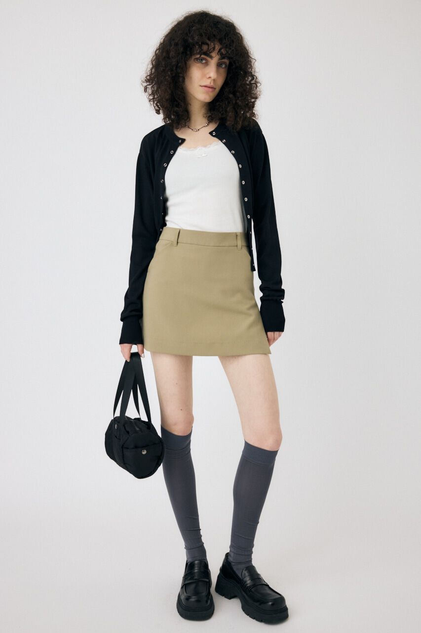 MOUSSY「WAIST SWITCHING カーディガン」|カーディガン|