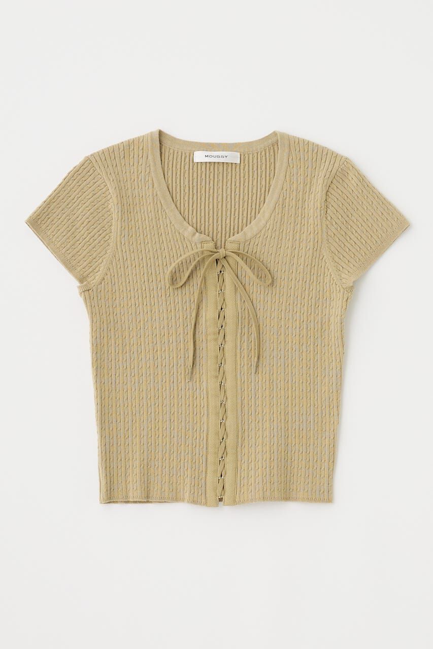 MOUSSY「RIBBON CABLE ニット」|ニット・セーター|