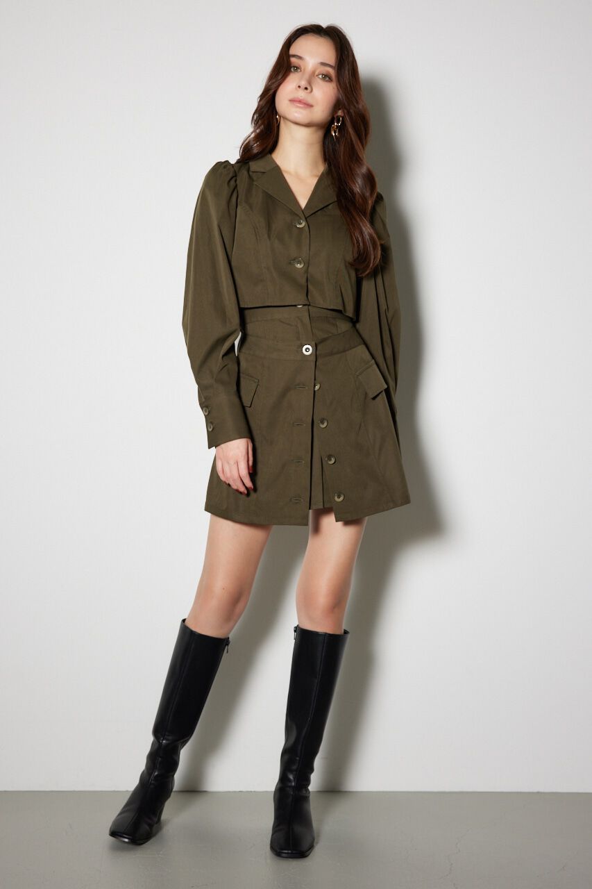 rienda「ラップパターンミニ ワンピース」|ワンピース|KHA