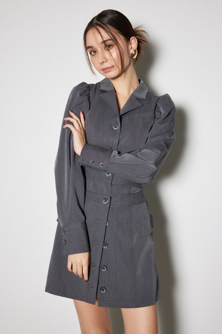 rienda「ラップパターンミニ ワンピース」|ワンピース|GRY