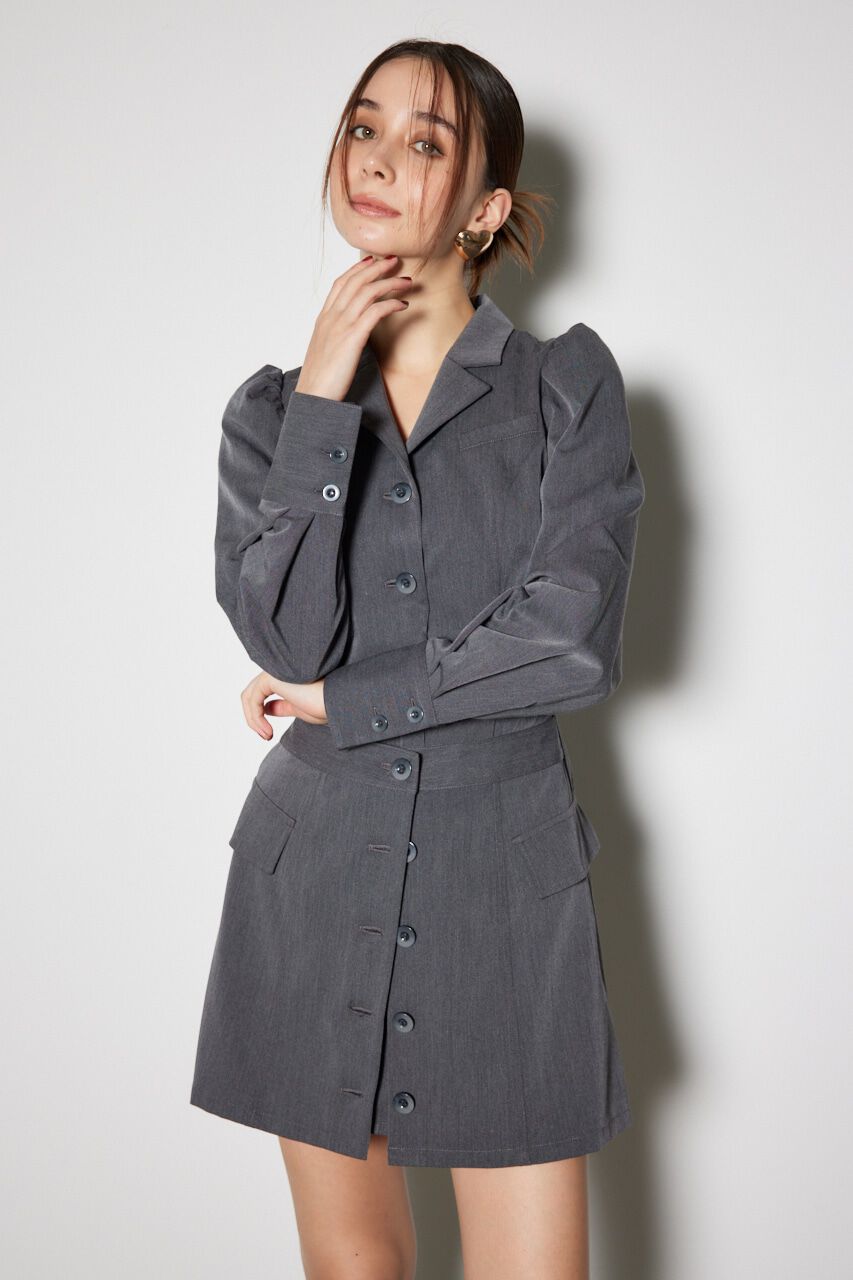 rienda「ラップパターンミニ ワンピース」|ワンピース|