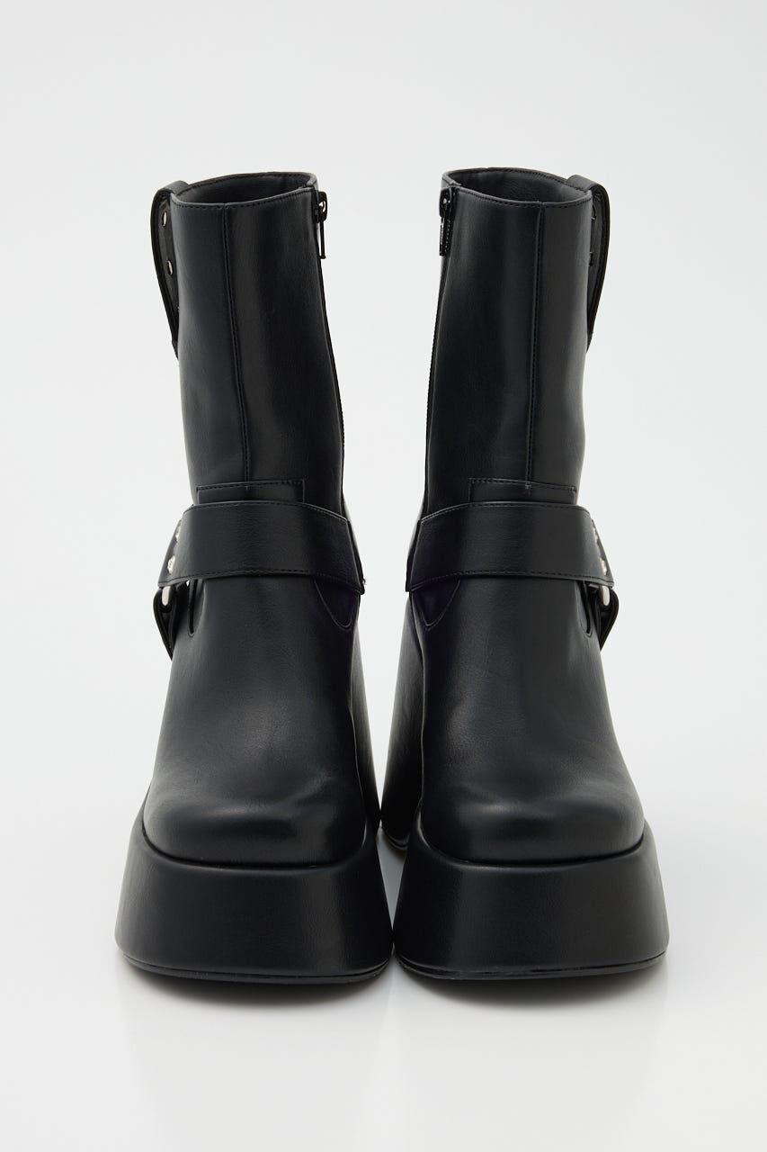 rienda「エンジニアウェッジヒールショートブーツ」|その他|