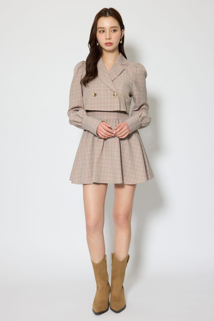 rienda「テーラードデザインミニワンピース」|ワンピース|